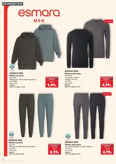 Kaufland - Split-Ravne njive - Pregled kataloga iz trgovine Kaufland, vrijedi od 14.10.2026 | Stranica: 22 | Proizvodi: Gaće, Potkosulja, Trenirka