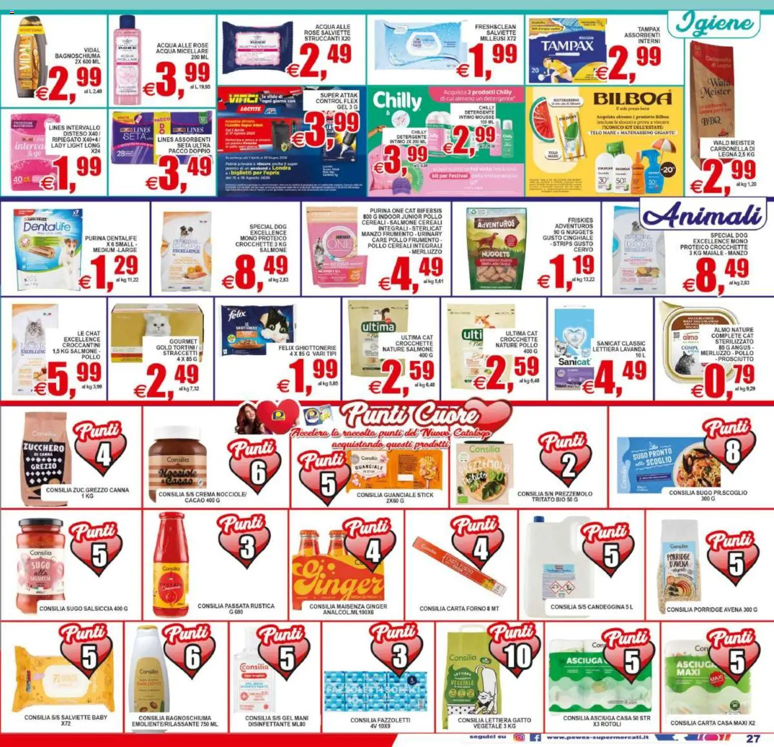 Volantino Pewex del 19/06/2026 | Pagina: 27 | Prodotti: Maiale, Acqua, Zucchero, Guanciale