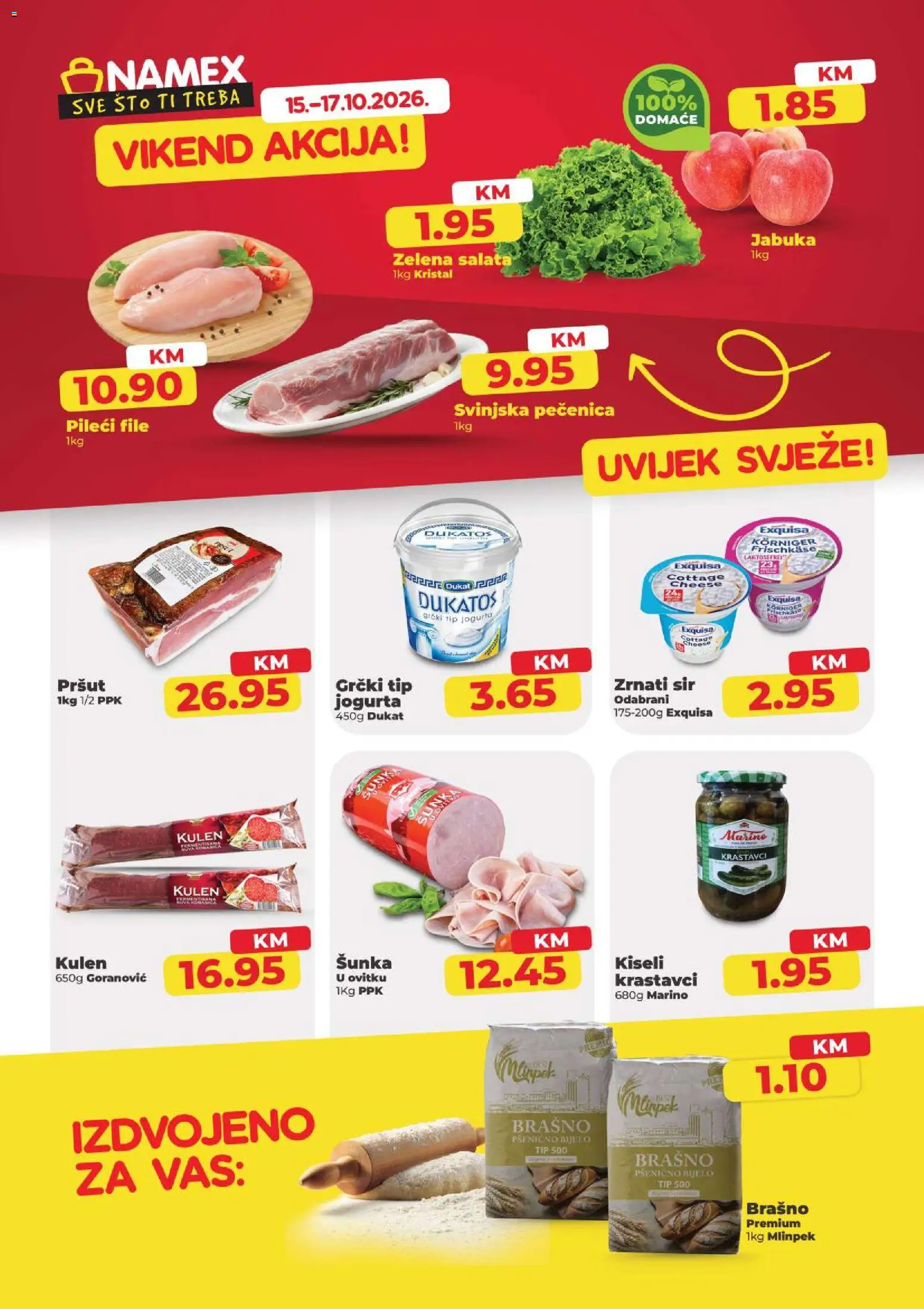 Namex katalog - nova ponuda od sljedeće sedmice