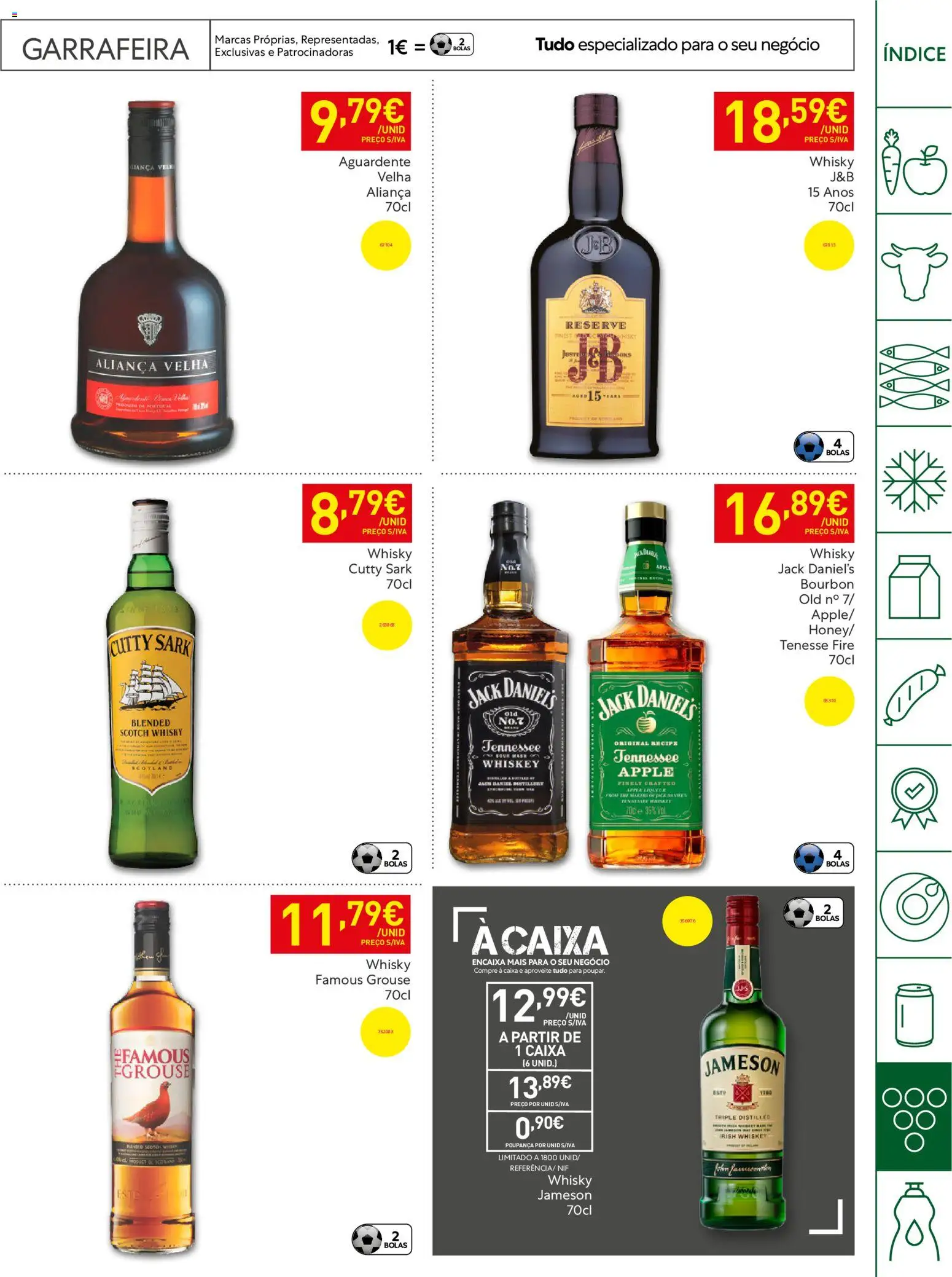 Recheio Horeca Madeira │ válido de 05.05.2026 | Página: 37 | Produtos: Whisky, Aliança, Caixa