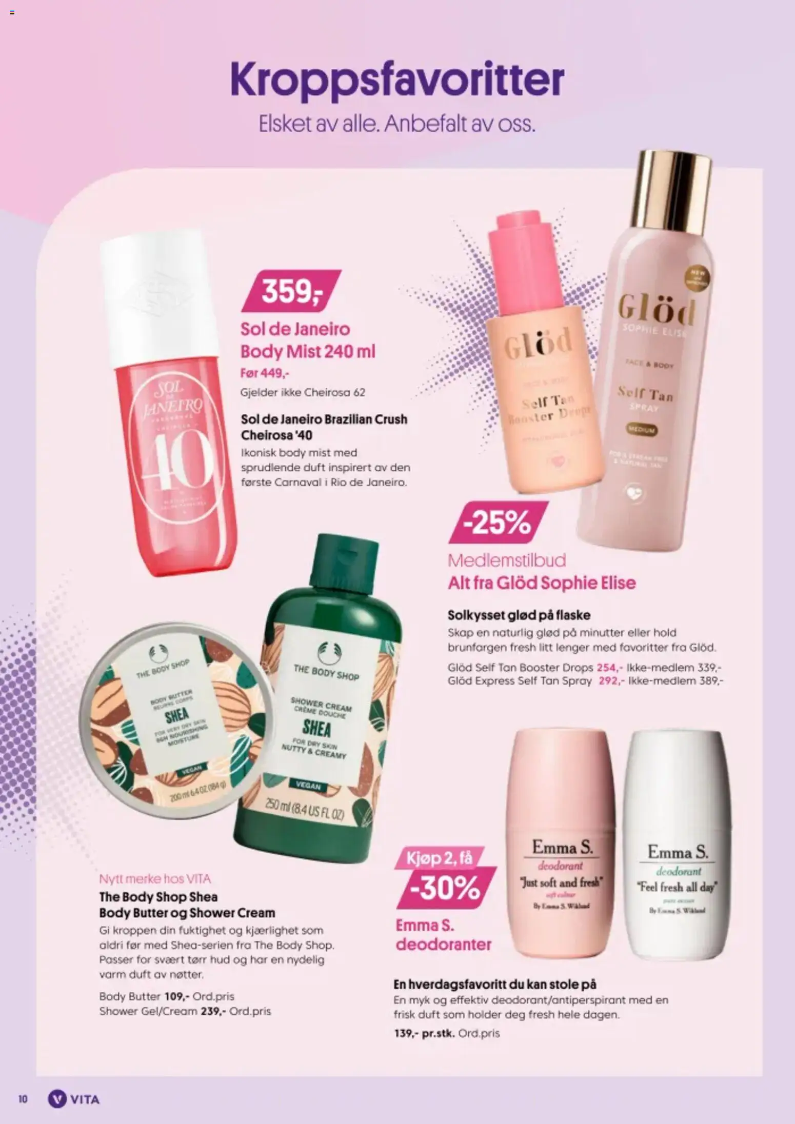{H1} | Side: 10 | Produkter: Deodorant, And, Body Butter, Skap