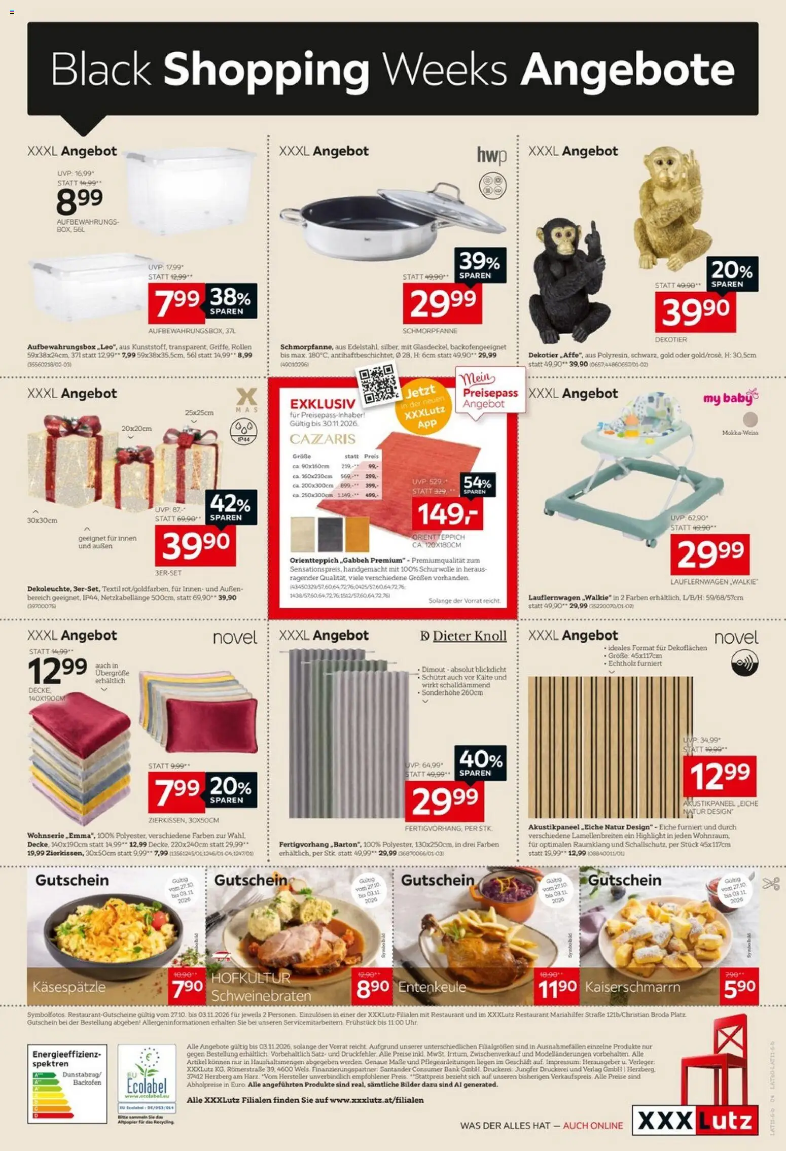 XXXLutz JederEinkauf geschenkt! gültig ab 29.10.2026 | Seite: 3 | Produkte: Decke