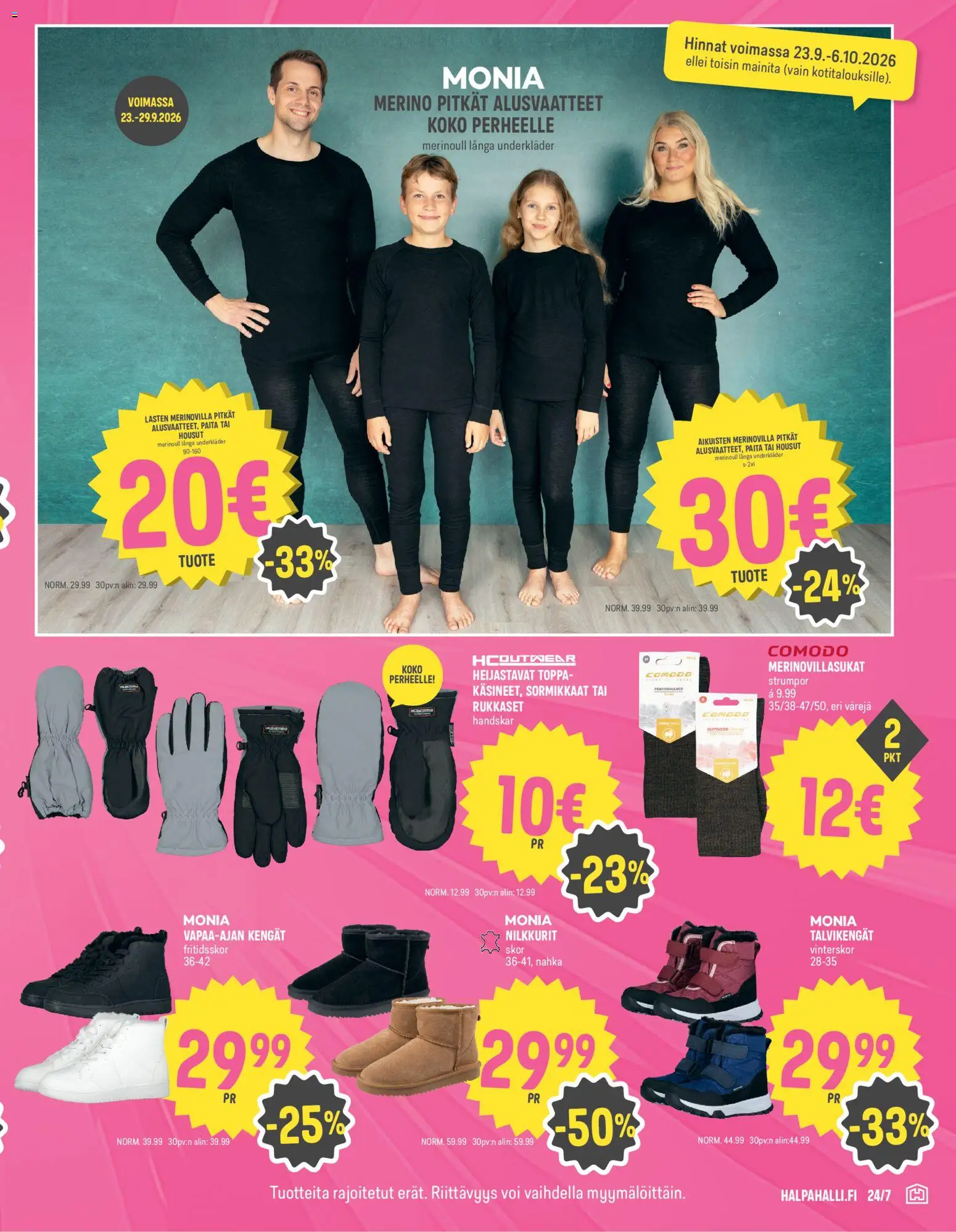 Halpa Halli tarjoukset – voimassa 23/09/2026 alkaen | Sivu: 17