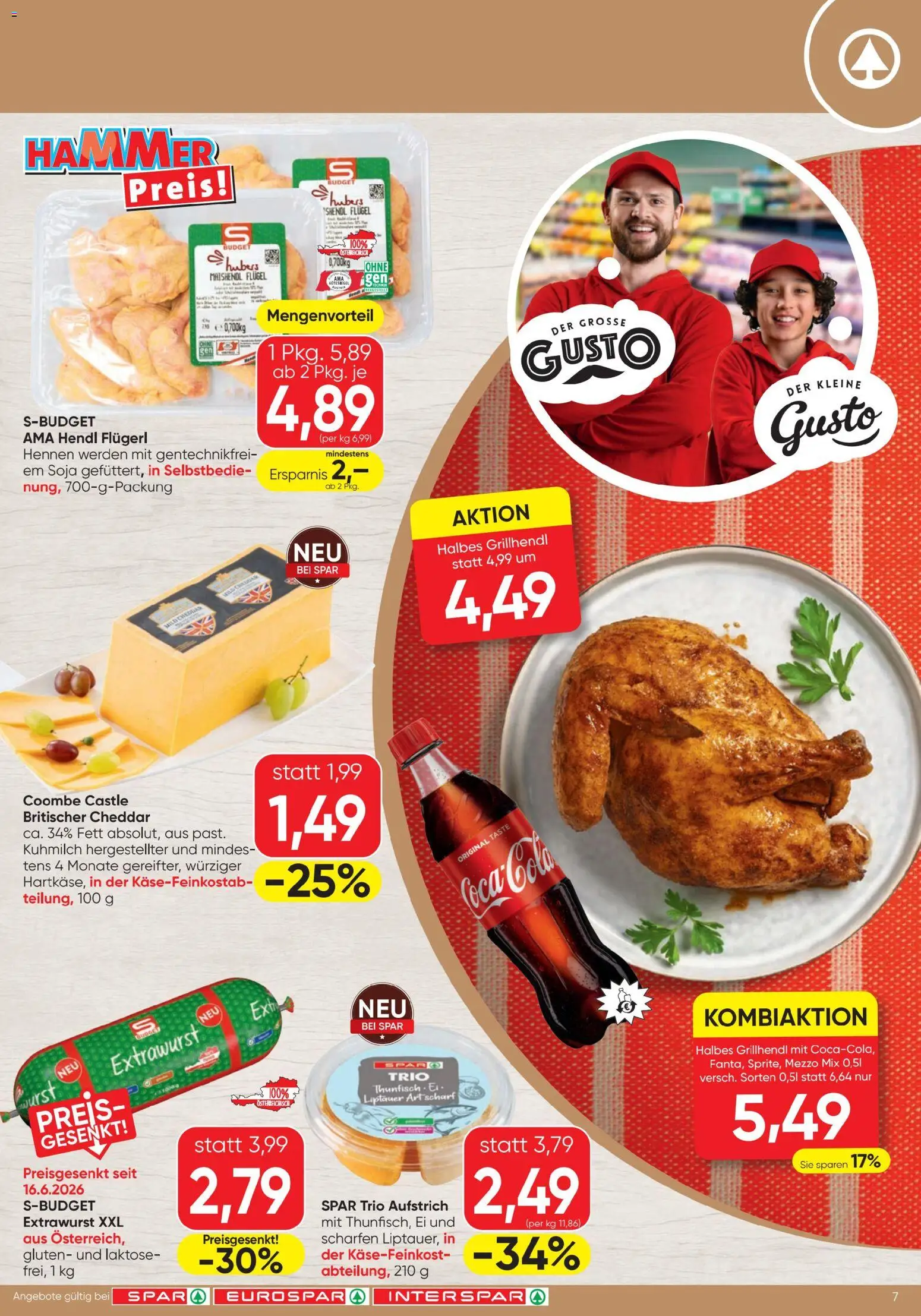 Spar - Flugblatt gültig ab 06.08.2026 | Seite: 7
