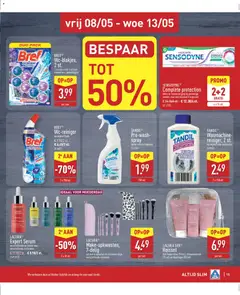 Aldi folder week 19 - Voorbeeld van een folder van Aldi, geldig van 04.05.2026 | Pagina: 15 | Producten: Wasmachine, La, Douchegel