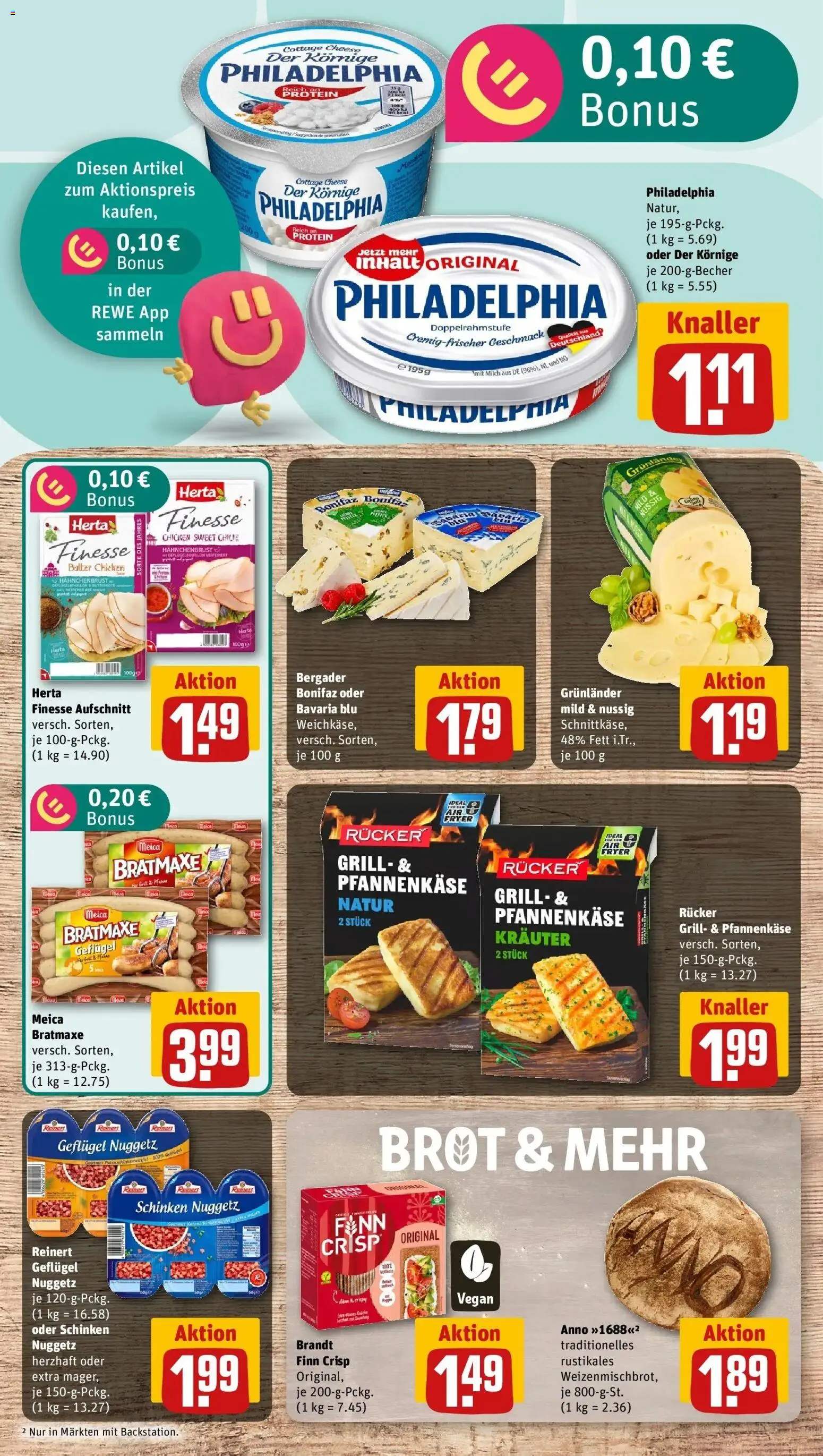 REWE Prospekt ab 24.08.2026 zum Blättern » Angebote | Seite: 9 | Produkte: Meica, Grunlander, Schinken, Hahnchenbrust
