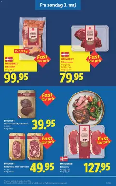 MADVÆRKET Entrecote, 4 x 175 g / pk. gyldig fra 13/09/2026 | Side: 25 | Produkter: Entrecote