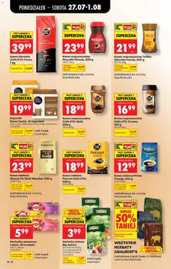 Pogląd oferty "Herbata zielona Big Active: liściasta 100/120g, w torebkach 20 szt., Herbata zielona Big Active: liściasta 100/120g, w torebkach 20 szt." - ważna od 27.07.2026 | Strona: 54