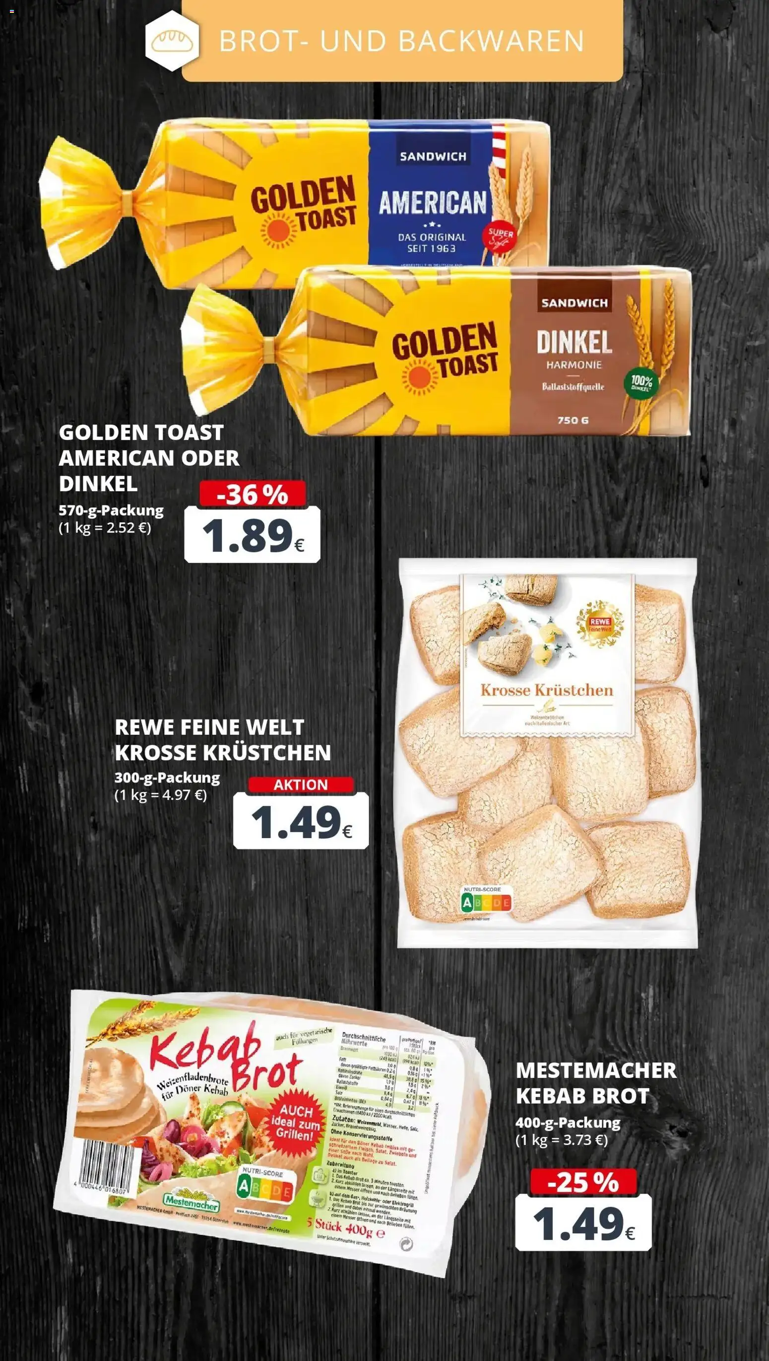 Rewe Prospekt Bergheim – gültig ab 17.05.2026 | Seite: 8 | Produkte: Toaster, Toast, Zucker, Brot