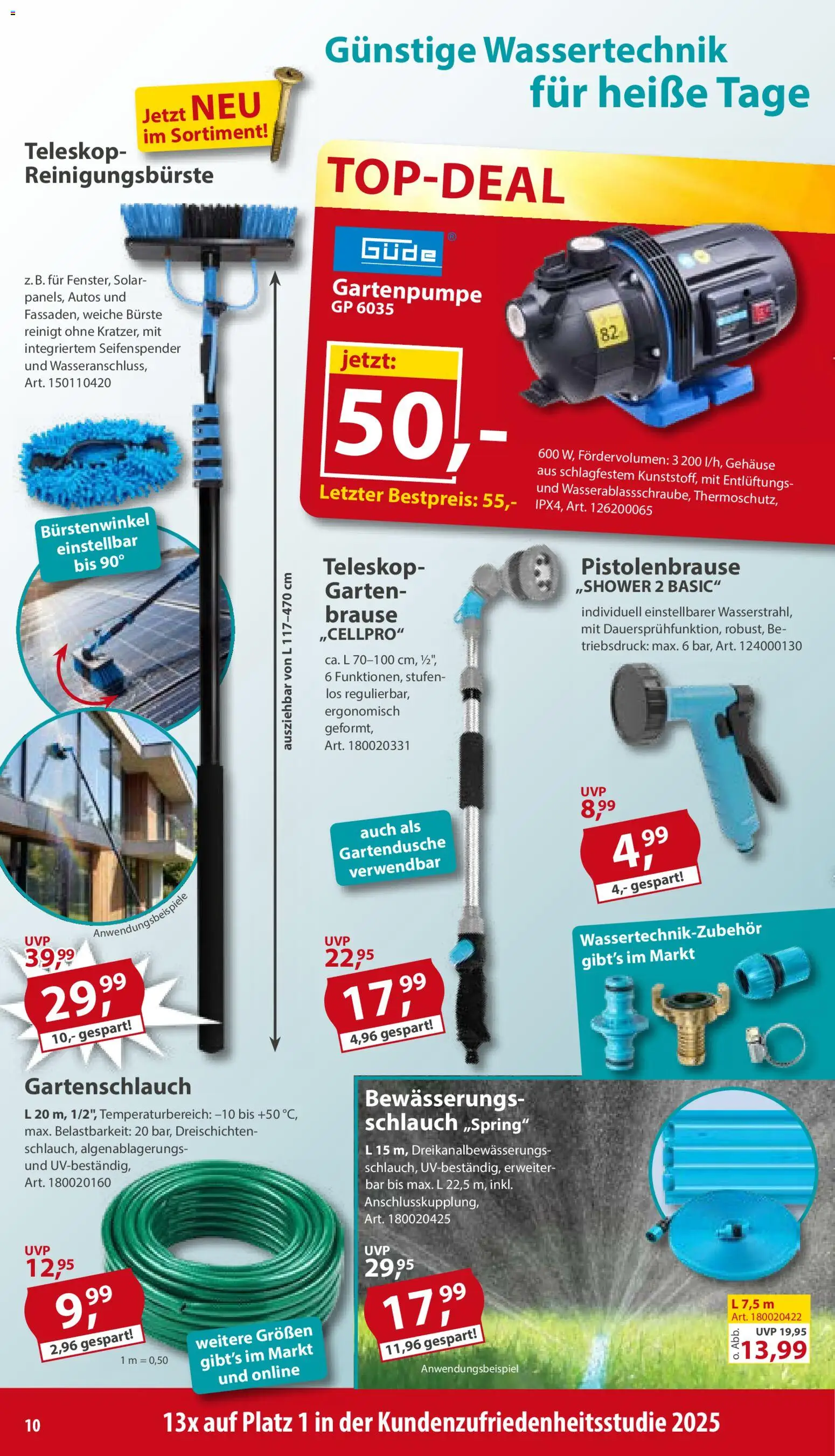 Sonderpreis Baumarkt Prospekt – gültig ab 18.07.2026 | Seite: 10 | Produkte: Seifenspender, Bürste