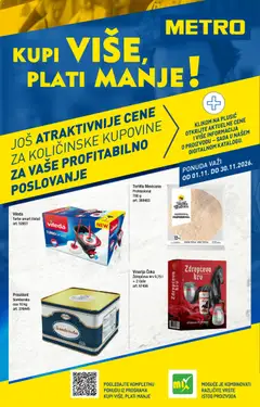 Metro katalog Kupi više, plati manje - pregled Metro kataloga - važi od 01.11.2026