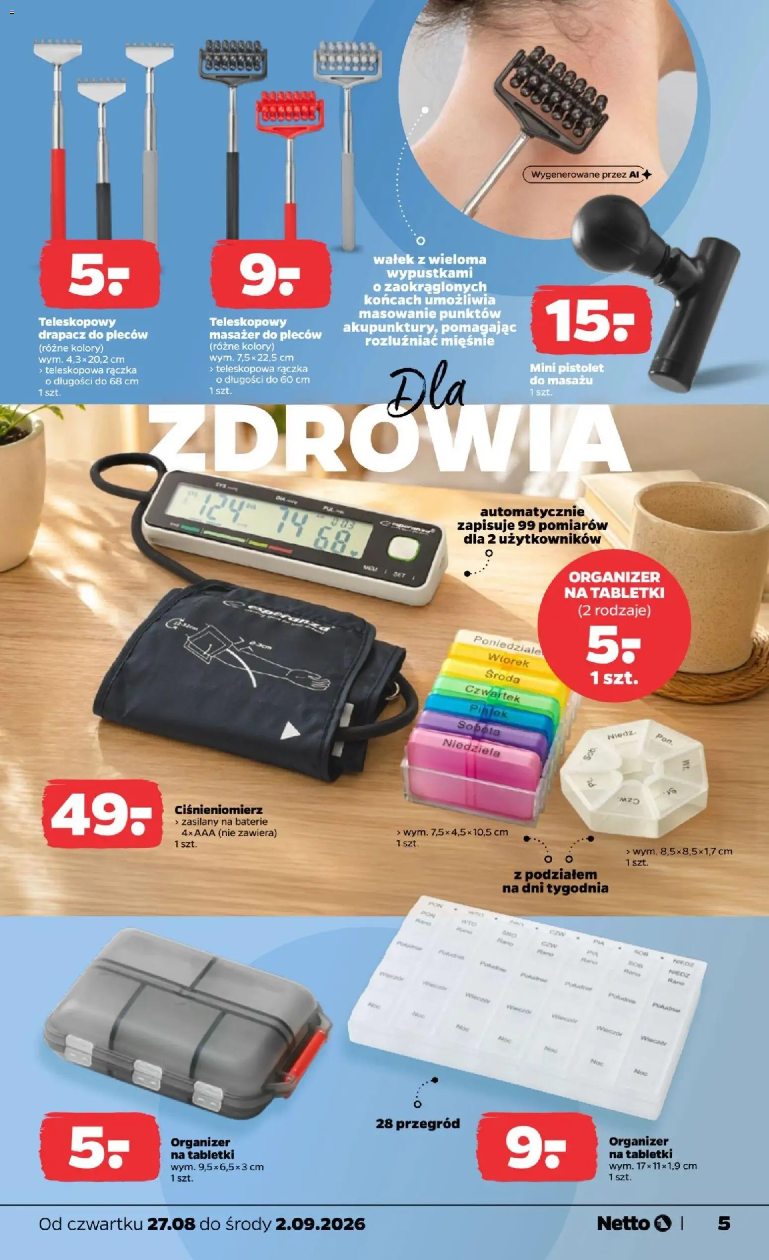 Netto gazetka od czwartku NonFood od 27.08.2026 | Strona: 5