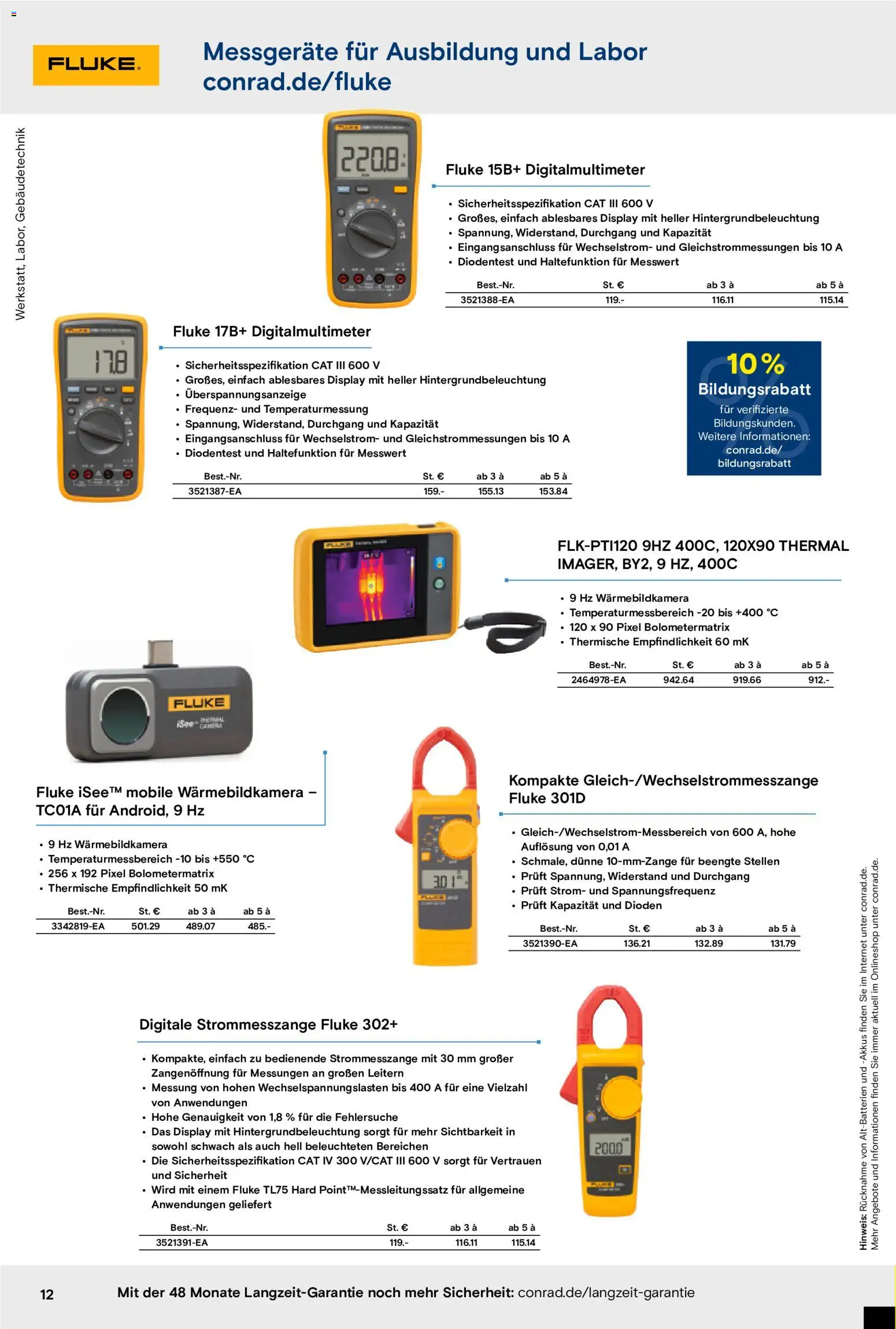 Conrad Education Katalog – gültig ab 07.09.2026 | Seite: 12
