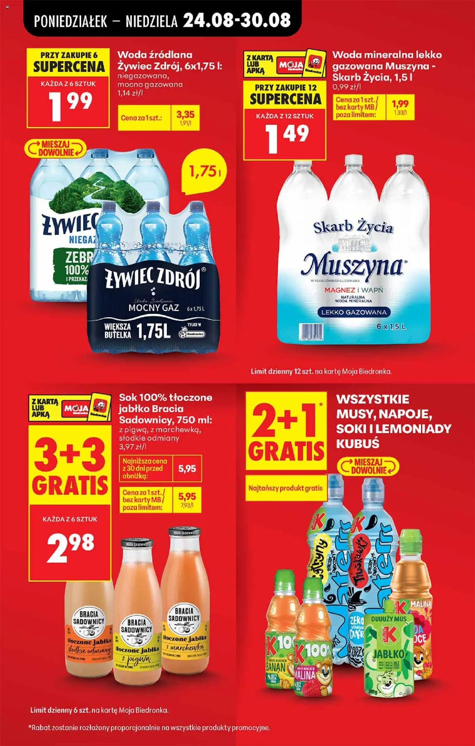 Biedronka Polsko leták od 24.08.2026 | Strana: 9 | Produkty: Banán, Karty