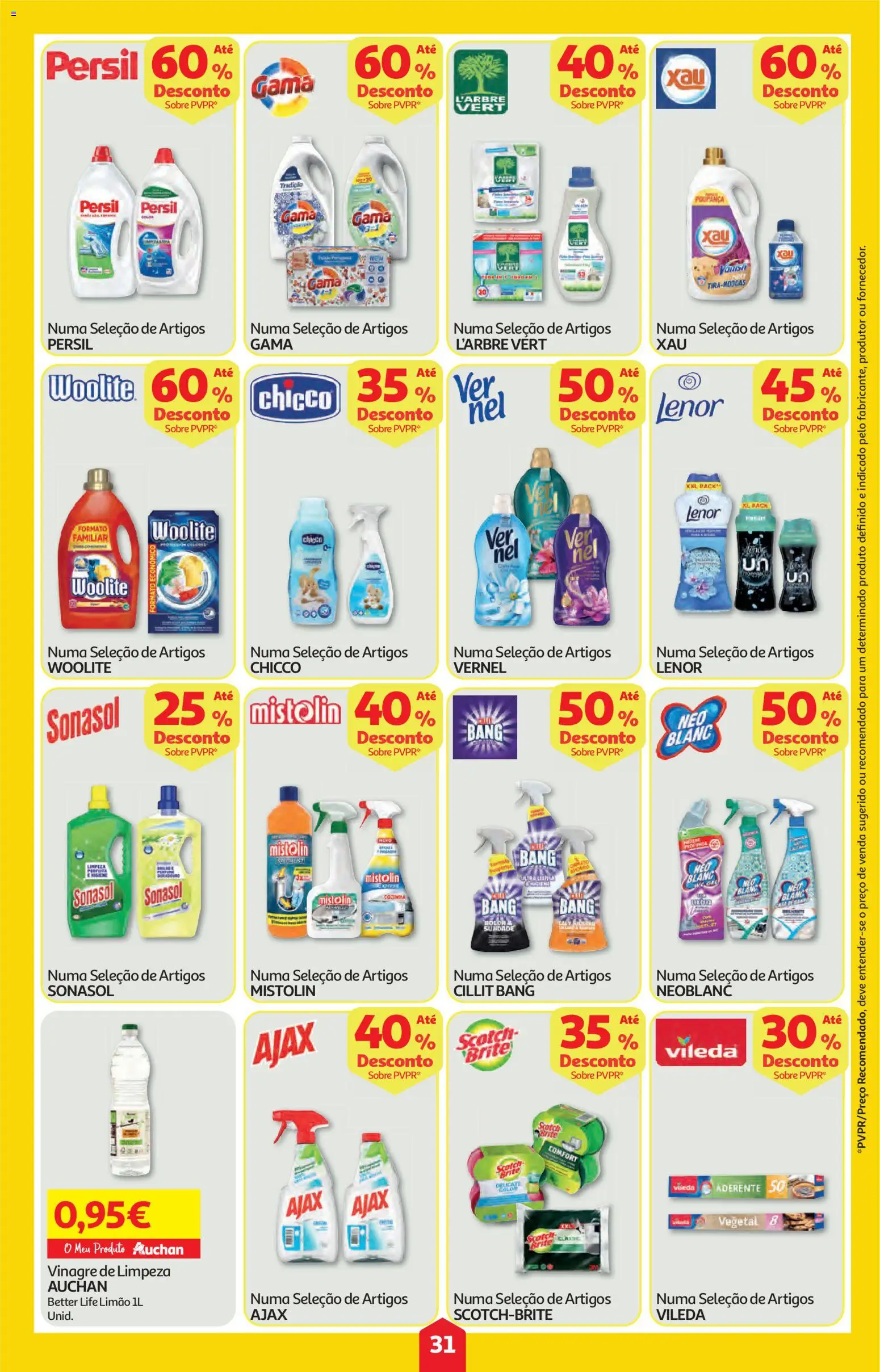 Auchan folheto │ válido de 07.05.2026 | Página: 31 | Produtos: Vinagre, Persil