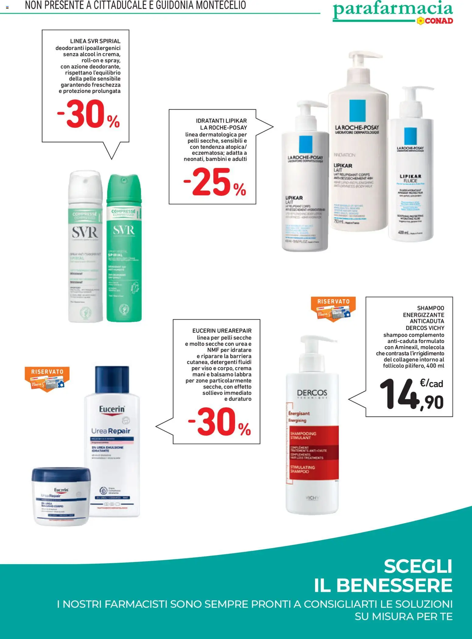 Volantino Spazio Conad del 21/10/2026 | Pagina: 19 | Prodotti: Shampoo, Balsamo, Crema, Tè