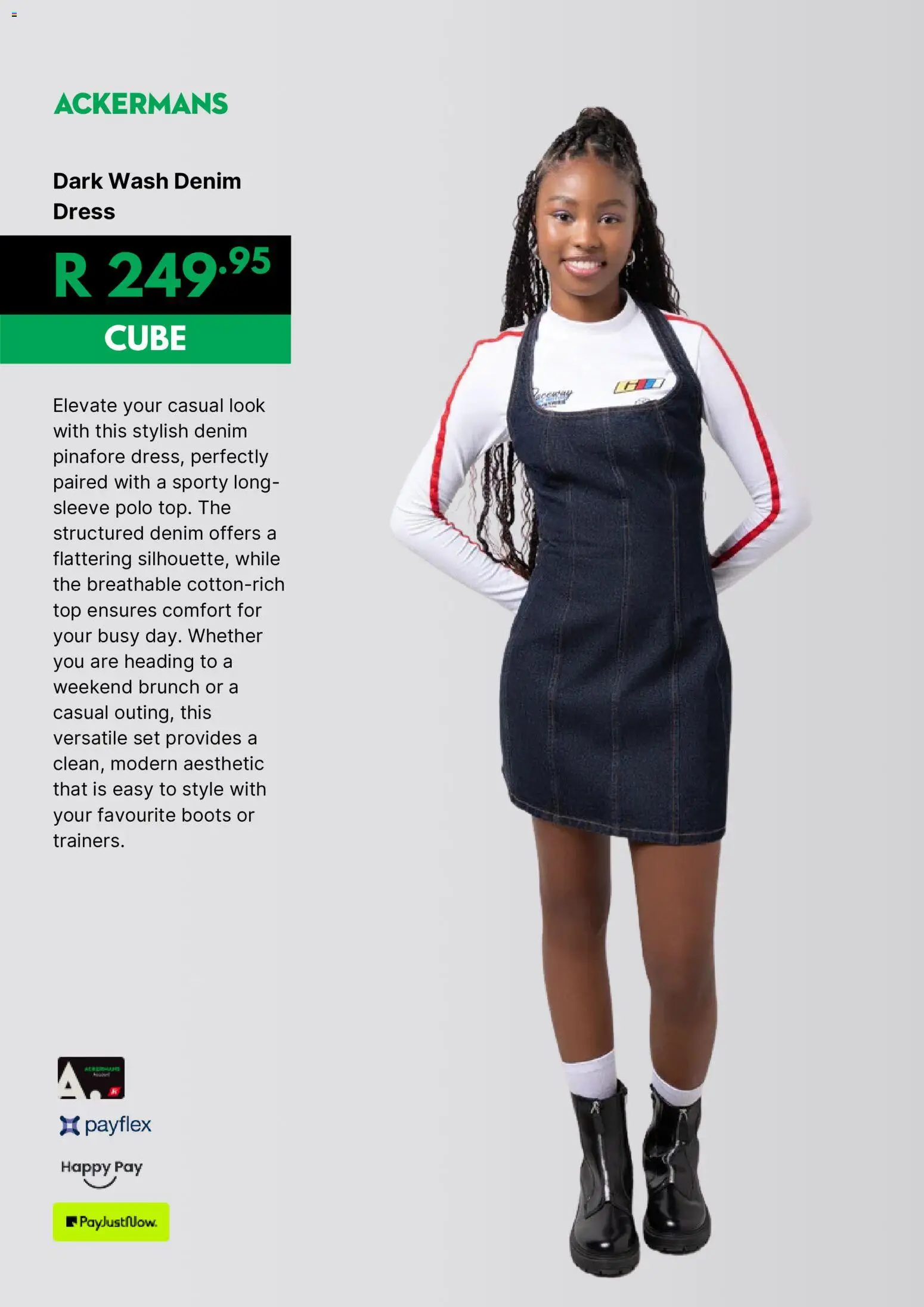 New Ackermans catalogue – valid from 15/08/2026 | Page: 6 | Products: Dress, Boots