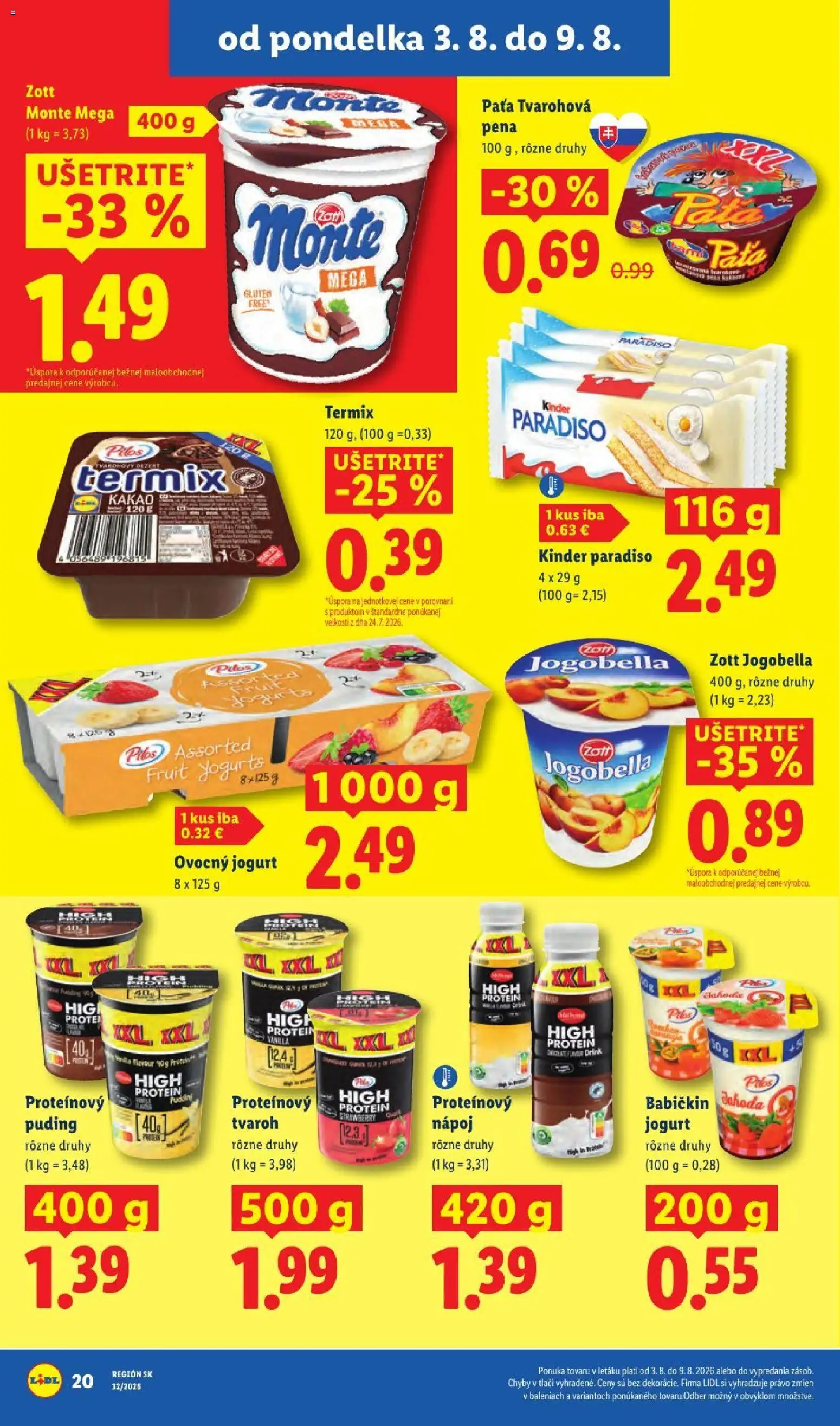 Nové Lidl akcie – leták je platný od 03.08.2026 | Strana: 28