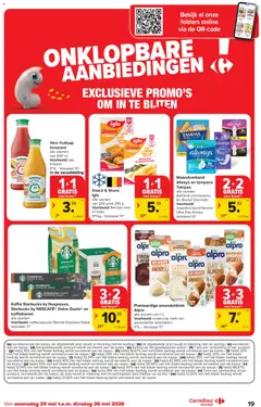 Carrefour market folder week 21 - Voorbeeld van een folder van Carrefour market, geldig van 20.05.2026 | Pagina: 19 | Producten: Ham, Sap, Füstölt oldalas, Folders