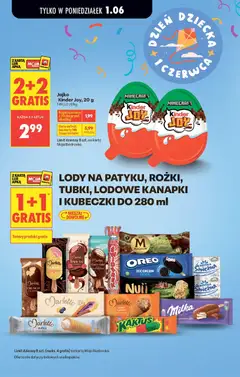 Náhled letáku Biedronka Polsko leták od 01.06.2026 | Strana: 21 | Produkty: Milka, Karty, Oreo, Kinder