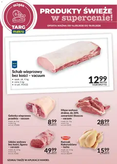Pogląd oferty "Makro gazetka - Produkty świeże w supercenie" - ważna od 14.09.2026