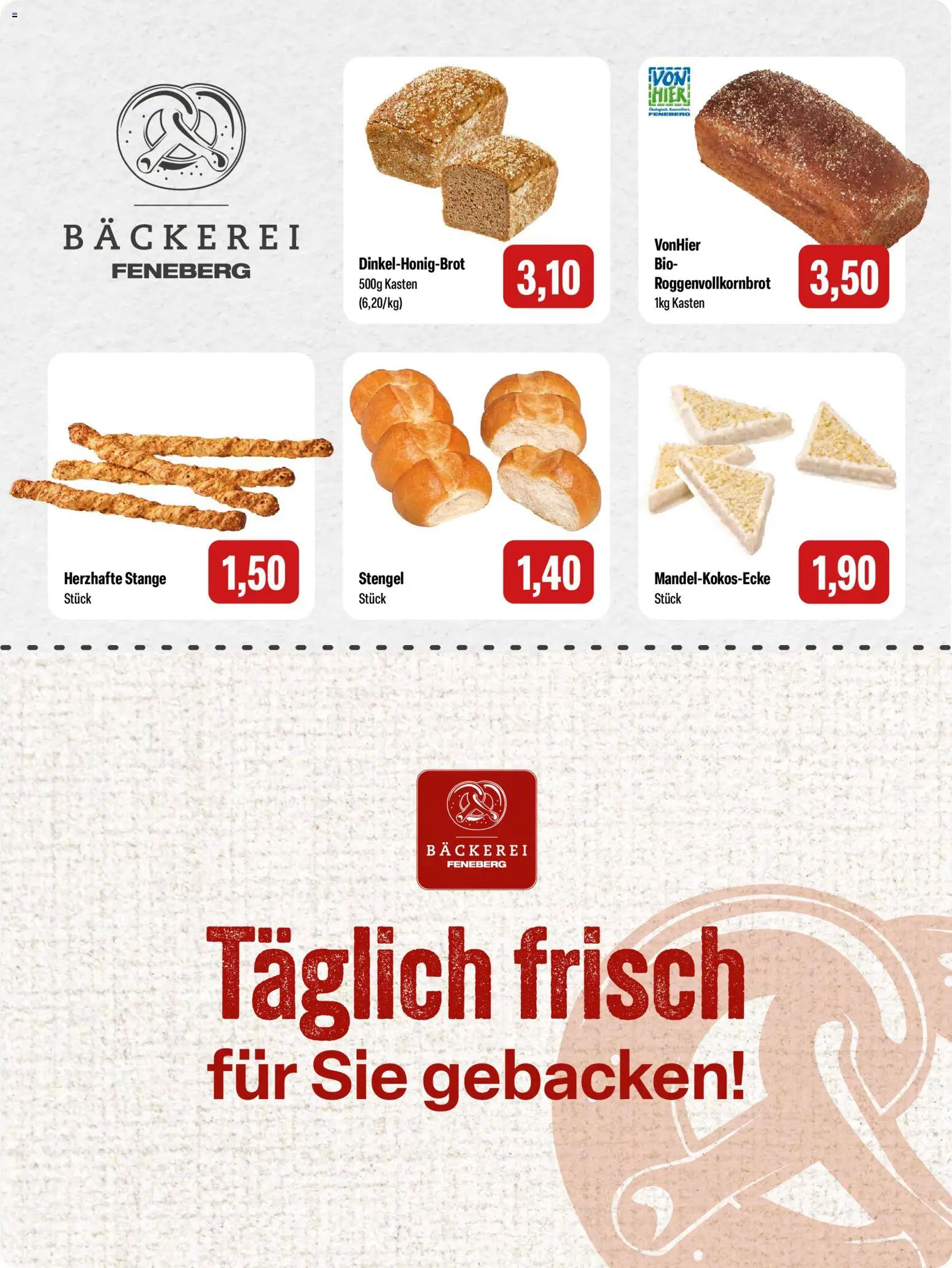 Feneberg Angebote – gültig ab 28.05.2026 | Seite: 4 | Produkte: Bäckerei