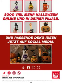 Kik Prospekt ab 14.09.2026 gültig | Seite: 14 | Produkte: Bildschirm