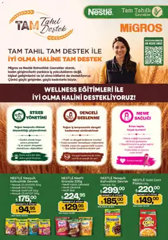 24 Eylül 2026 tarihinden itibaren geçerli olan Migros kataloğu önizlemesi | Sayfa: 64 | Ürünler: Kabak, Gevrek, Tahıl