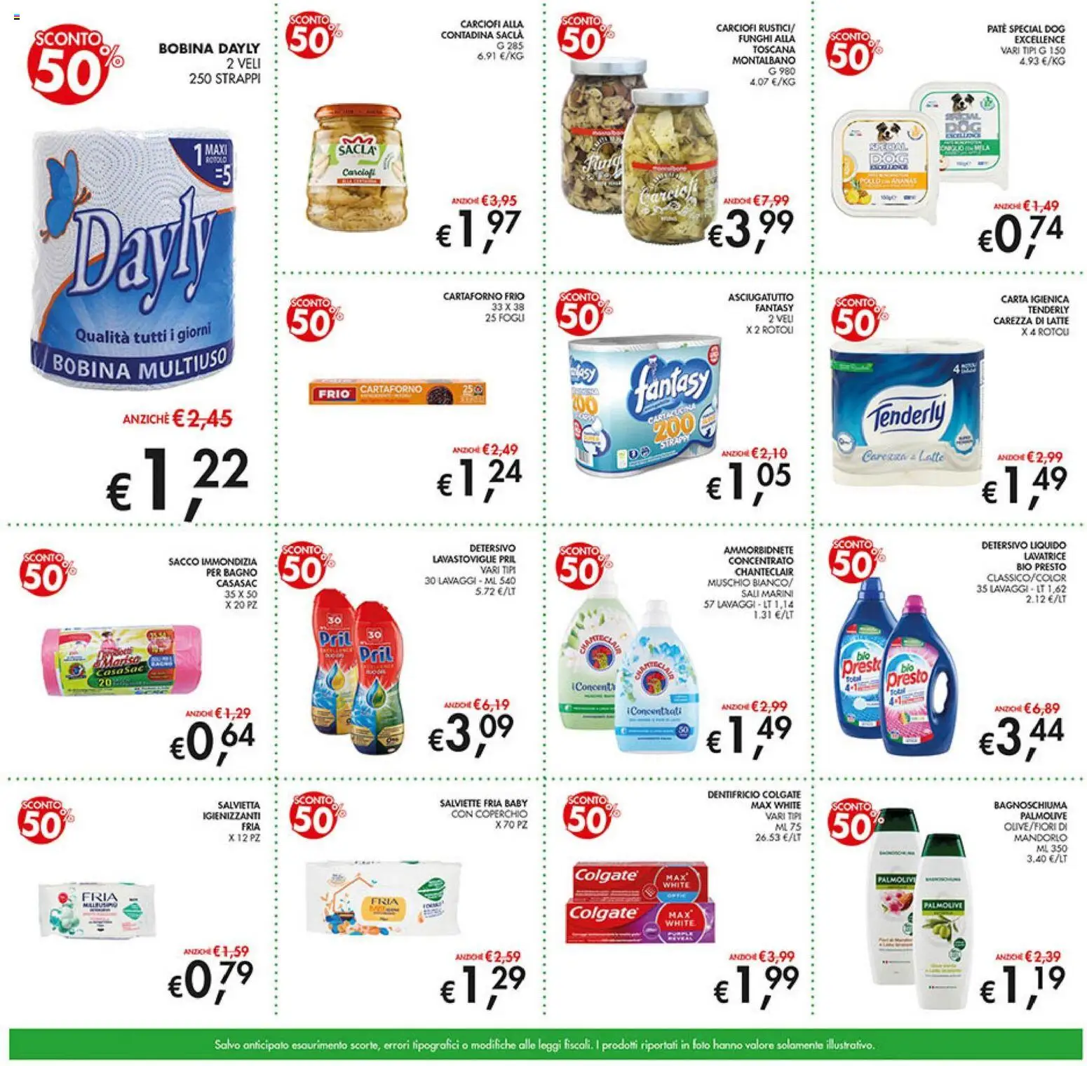 Volantino Coal del 23.04.2026 | Pagina: 5 | Prodotti: Paté, Bagnoschiuma, Lavatrice, Bagno