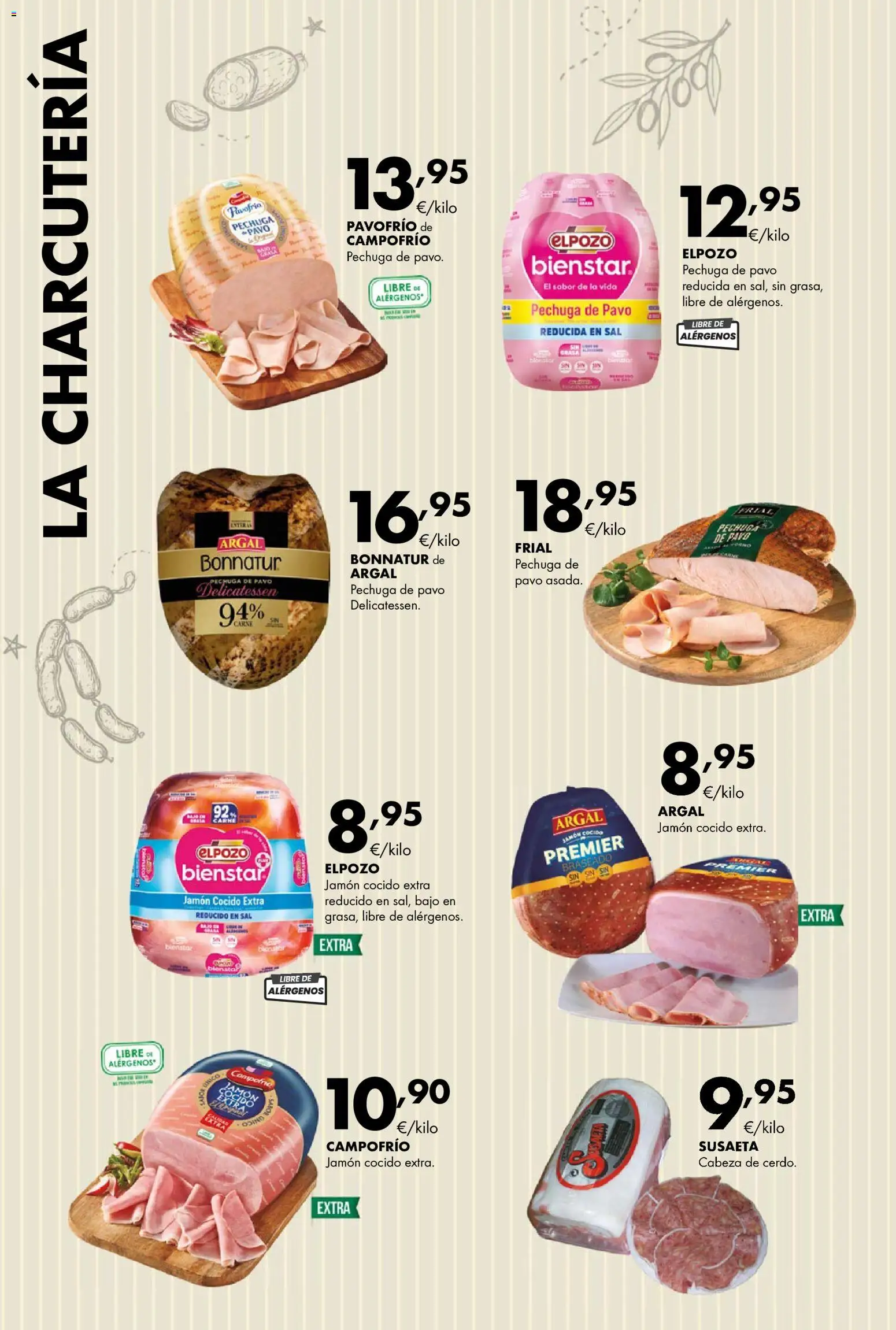 Lupa Supermercados folleto │ válido desde el 17/09/2026 | Página: 10 | Productos: Jamón, Jamón cocido, Carne, Pavo