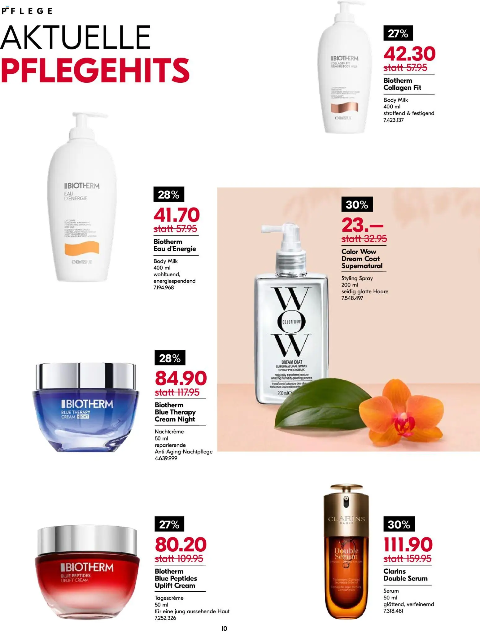 Import Parfumerie aktionen – gültig ab 21.05.2026 | Seite: 10 | Produkte: Serum, Tagescreme, Nachtcreme, Body Milk