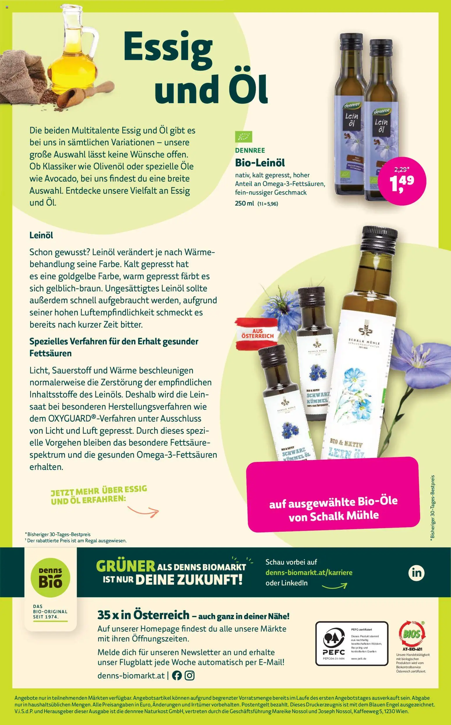 Denns BioMarkt Angebote gültig ab 20.05.2026 | Seite: 14 | Produkte: Mühle, Regal, Öl