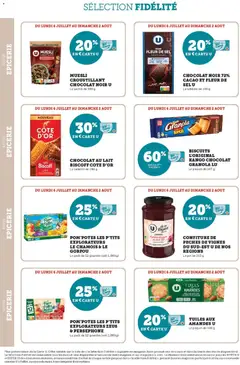 U Express - Prévisualisation de U Express - Ma sélection Carte U Juillet valide à partir de 06/07/2026 | Page: 8 | Produits: Tablette, Fraise, Lait, Biscuits