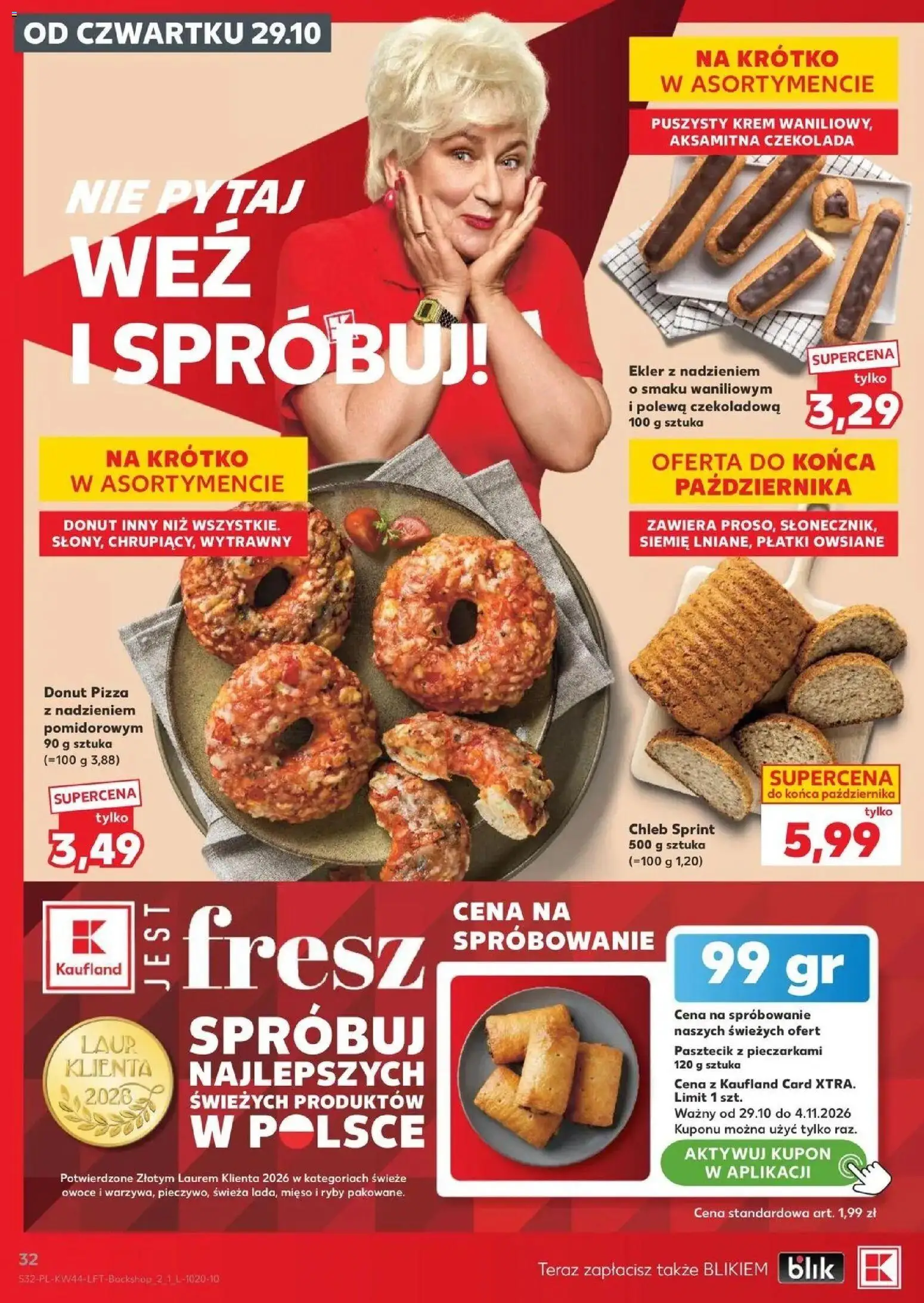 Kaufland aktualna gazetka od 29.10.2026 - od jutra PDF | Strona: 32