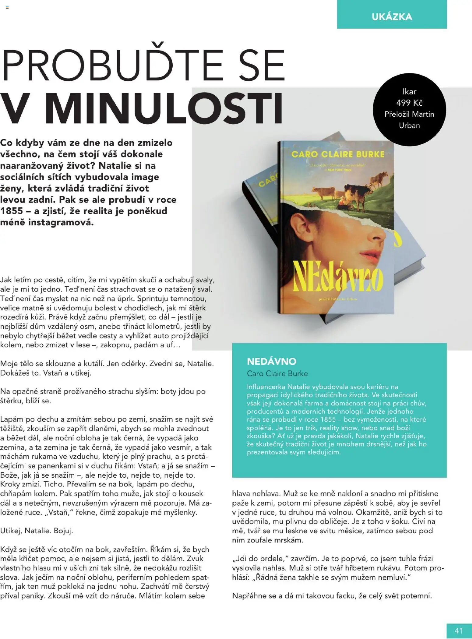 Knižní klub magazín od 01.10.2026 | Strana: 41 | Produkty: Boty, Caro, Zemina