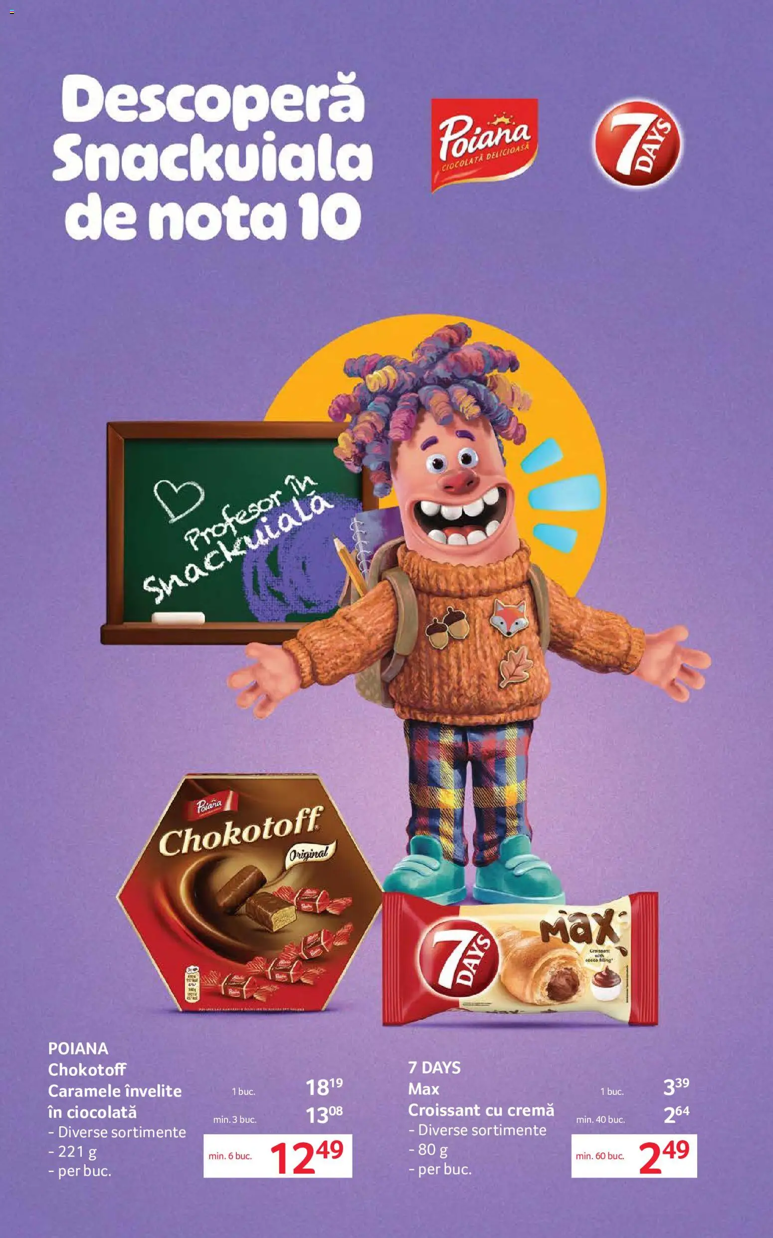 Noul catalog Selgros – valabil de la 18.09.2026 | Pagină: 16 | Produse: Croissant, Cremă, Ciocolată, Caramele