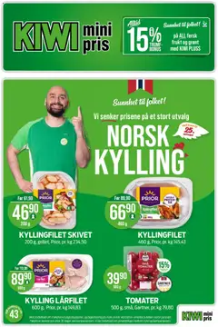 Forhåndsvisning av Kiwi kundeavis gyldig fra 19/10/2026