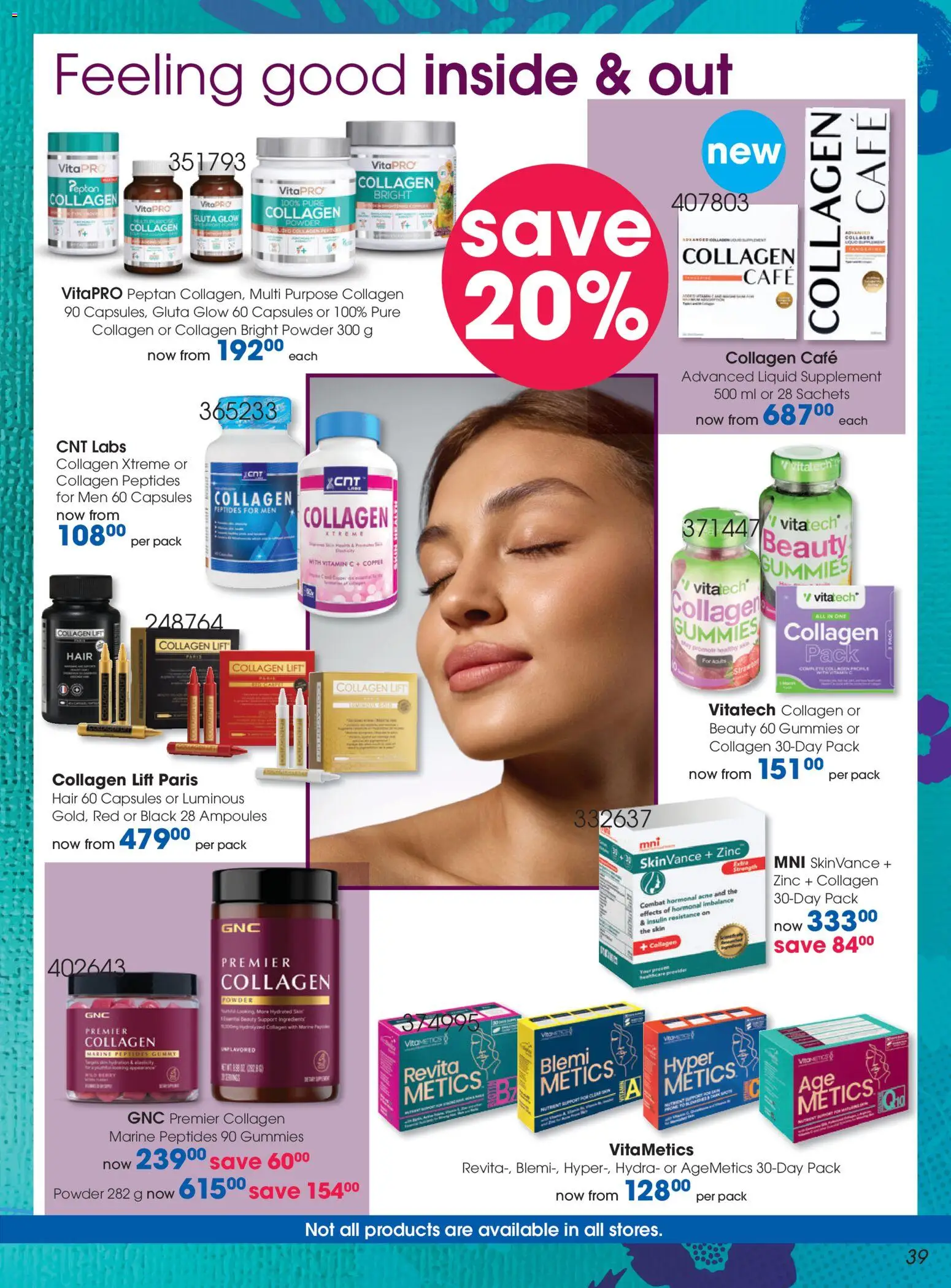New Clicks catalogue – valid from 21.05.2026 | Page: 39 | Products: Powder, Supplements