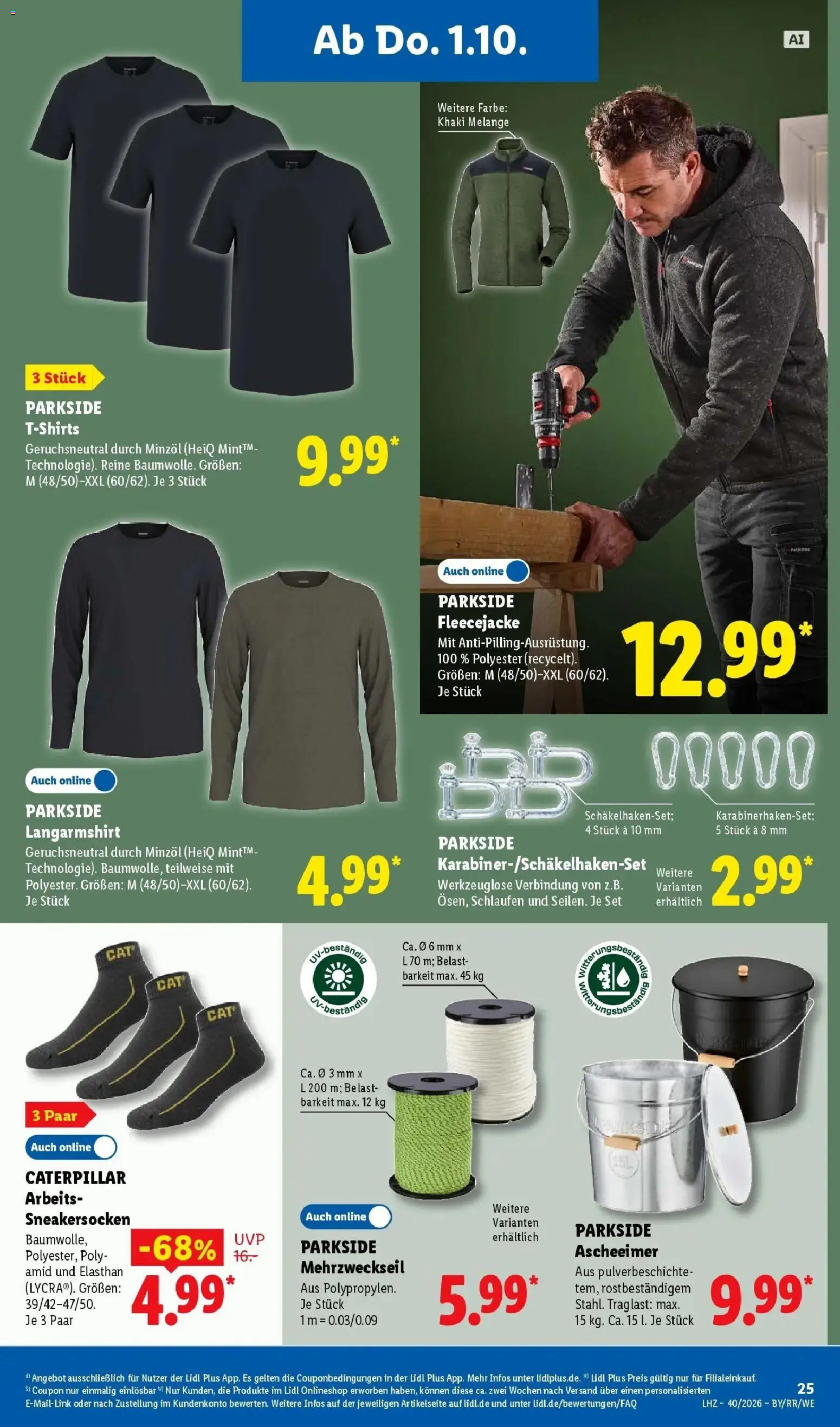 Lidl Prospekt Künzell (ab 28.09.2026) zum Blättern » Angebote | Seite: 41 | Produkte: Shirt, Langarmshirt