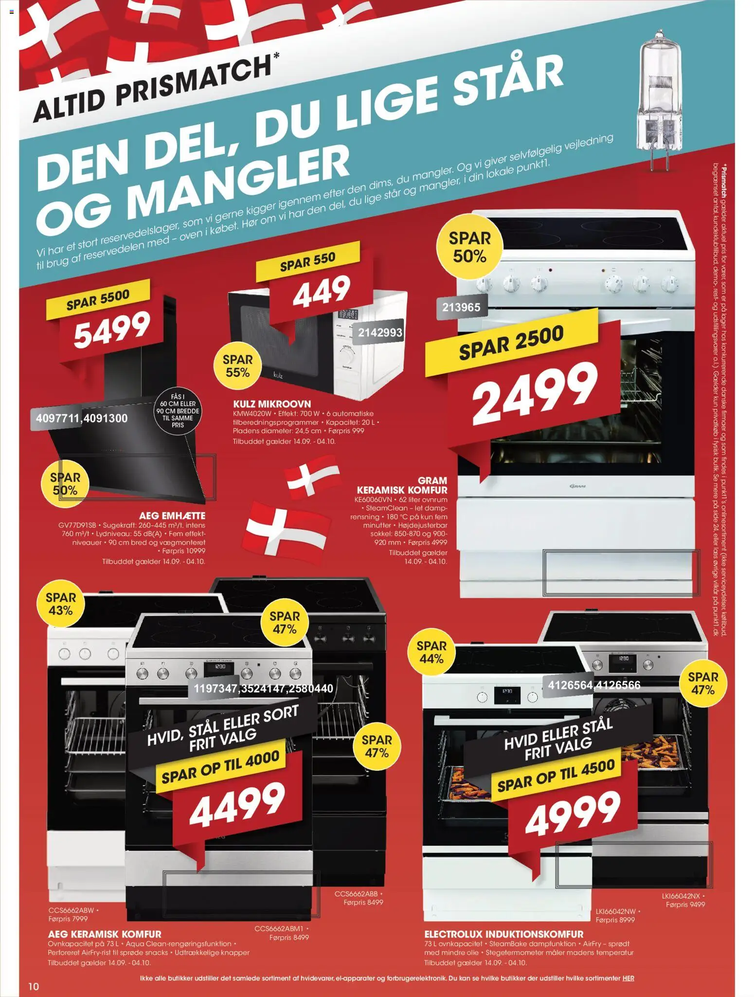 Punkt1 tilbudsavis – gyldig fra 14/09/2026 | Side: 10