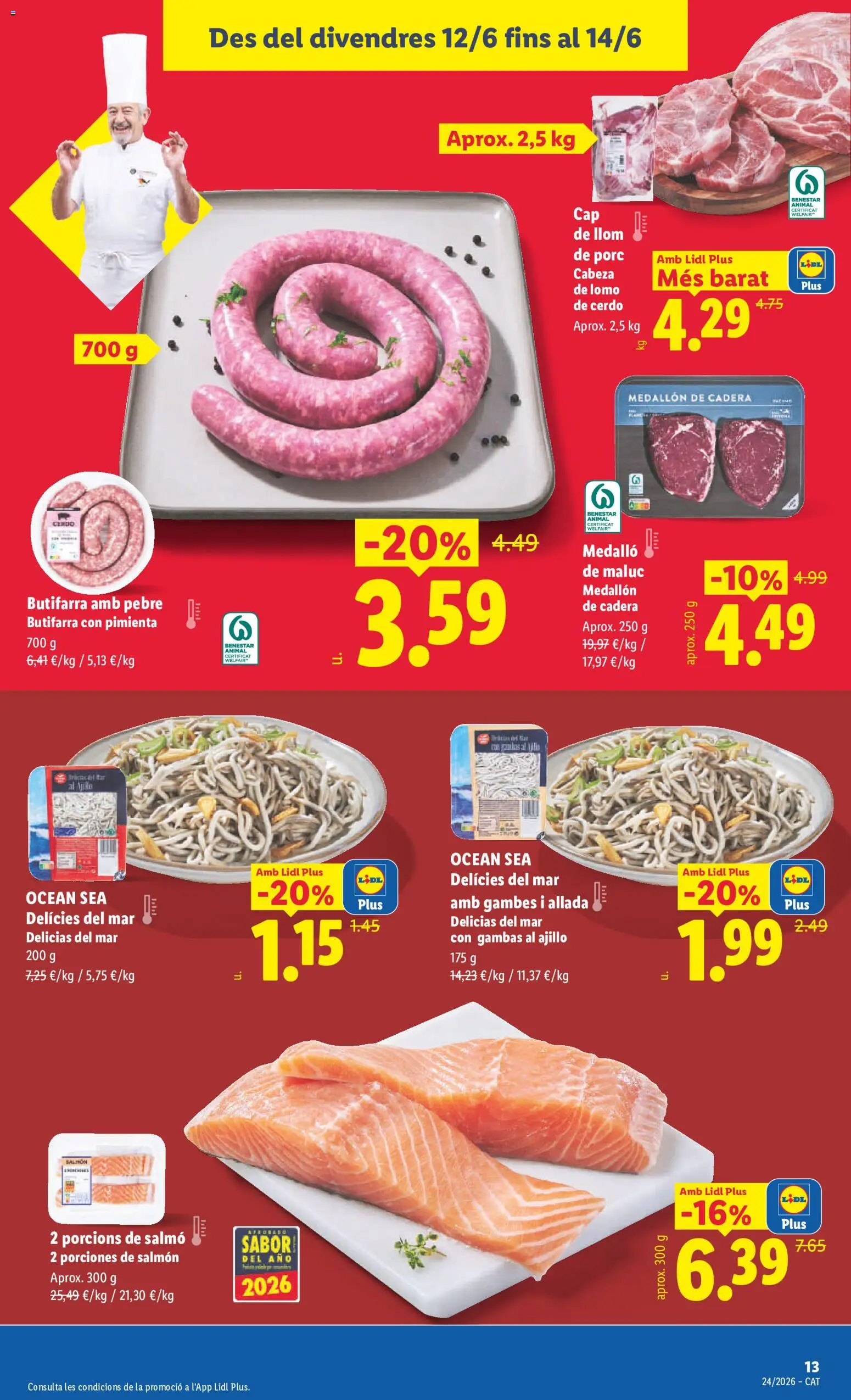 Lidl folleto │ válido desde el 08.06.2026 | Página: 27 | Productos: Cerdo