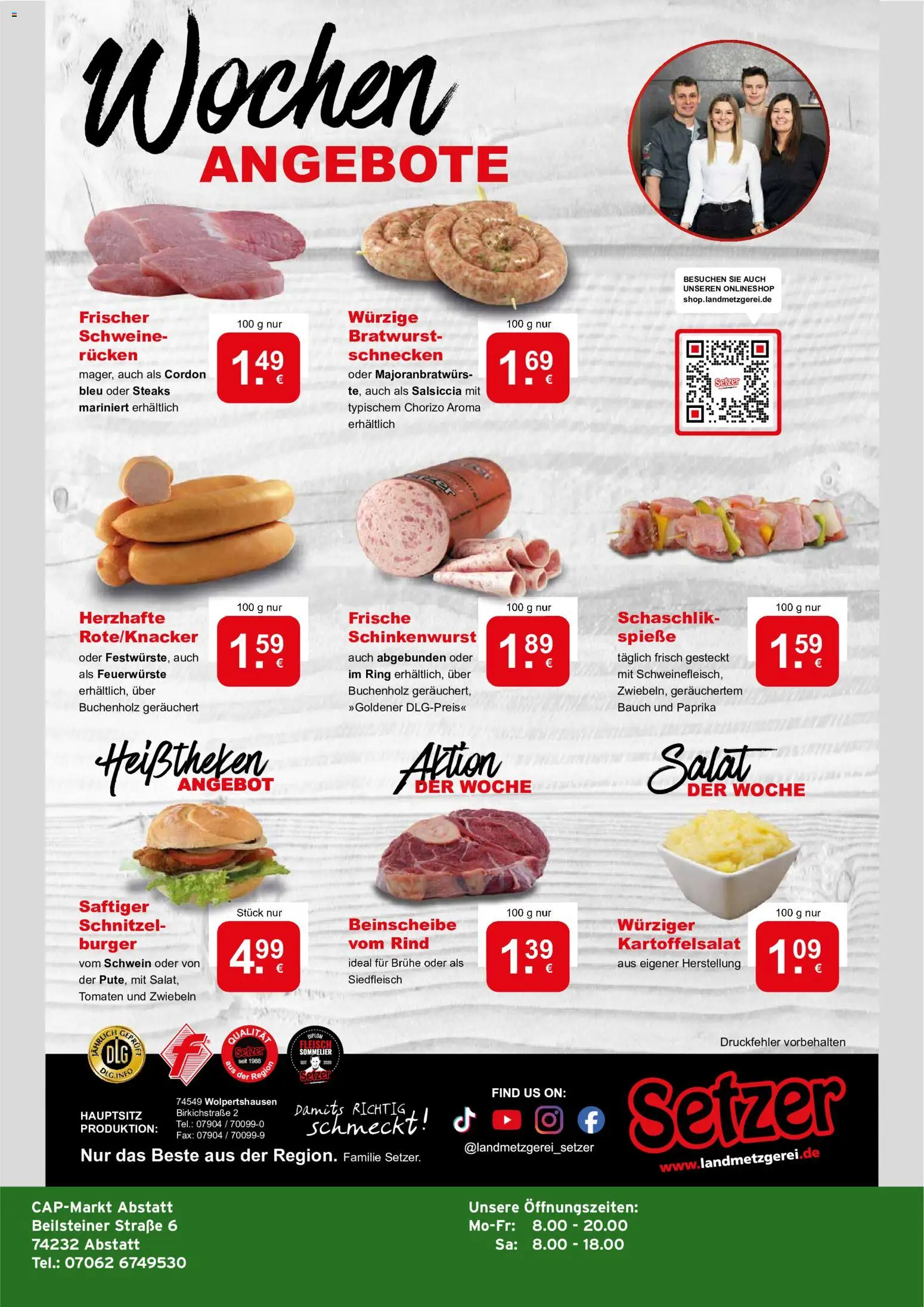 CAP Markt Prospekt – gültig ab 13.07.2026 | Seite: 4 | Produkte: Tomaten, Schnitzel, Paprika, Salat