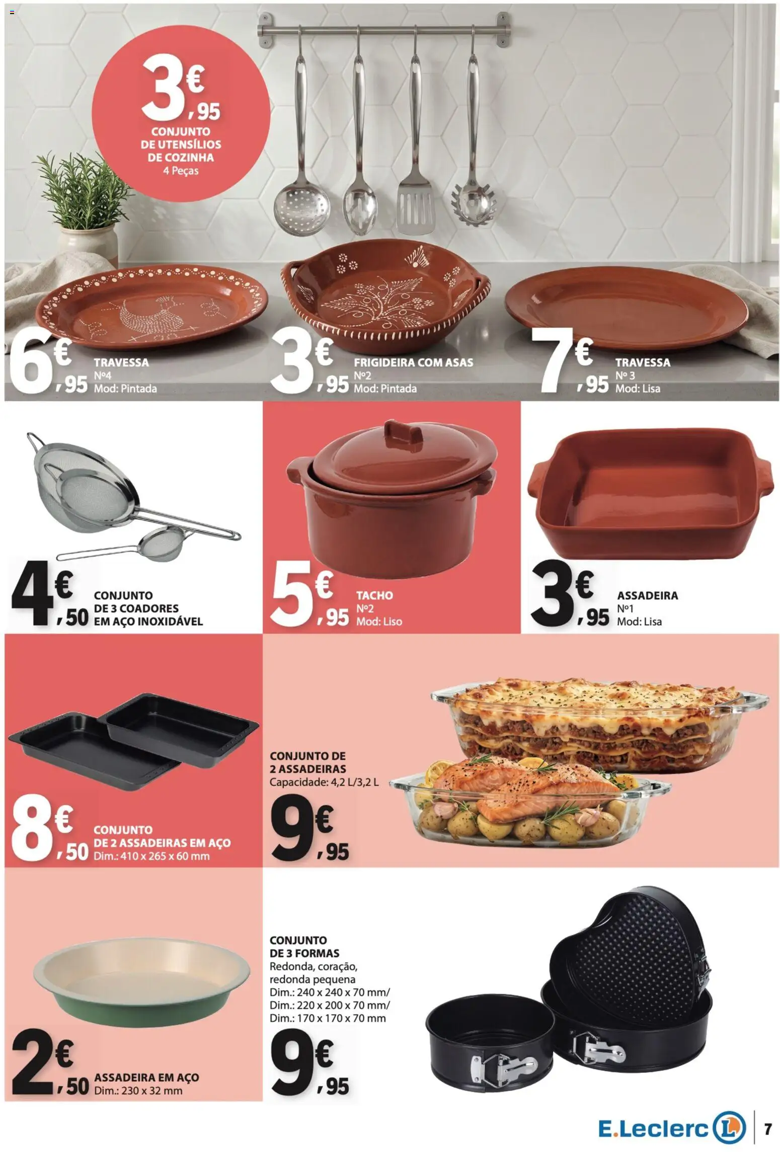 E.Leclerc folheto Não Alimentar │ válido de 08/10/2026 | Página: 7 | Produtos: Frigideira