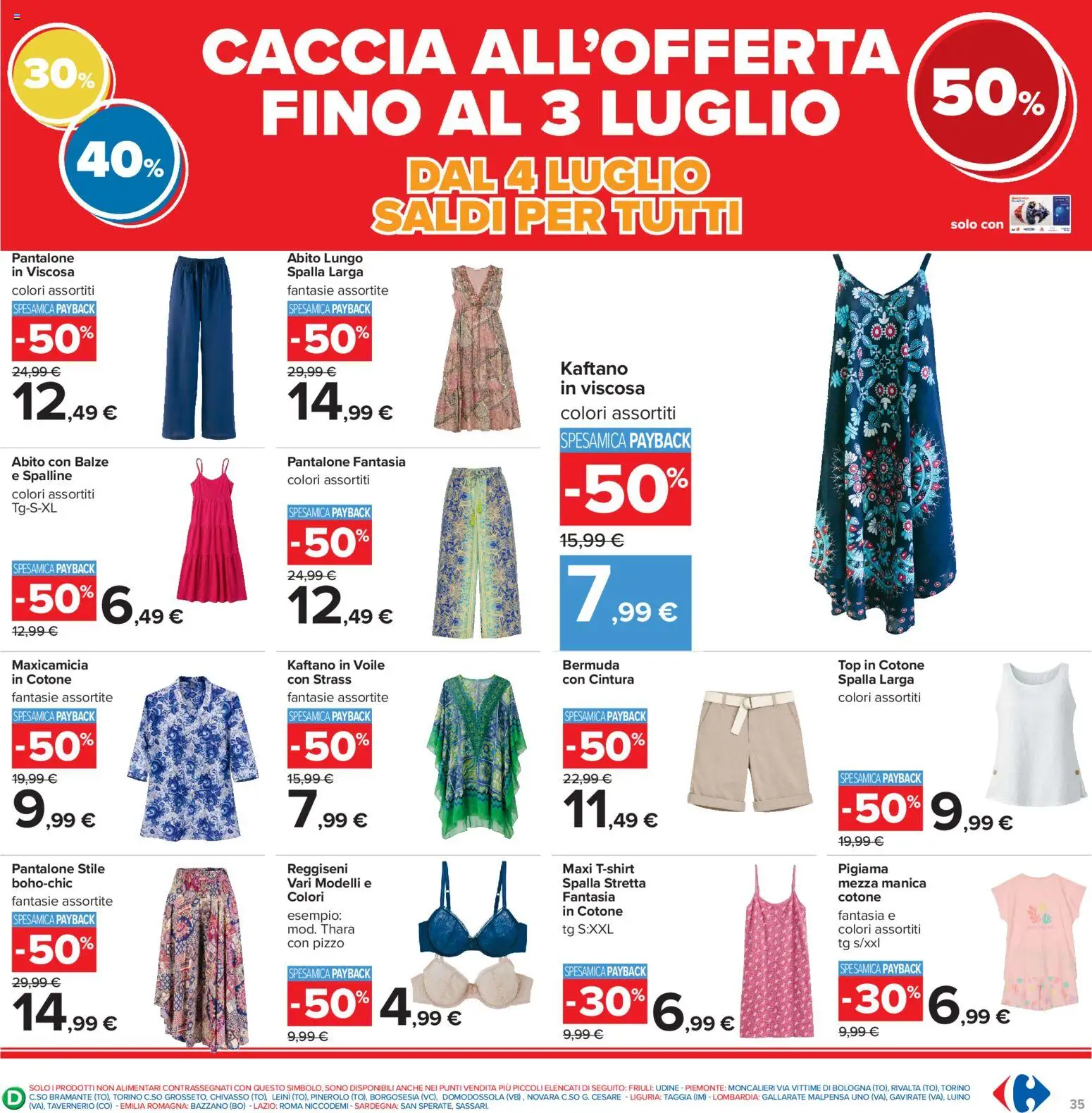 Volantino Carrefour del 30/06/2026 | Pagina: 35