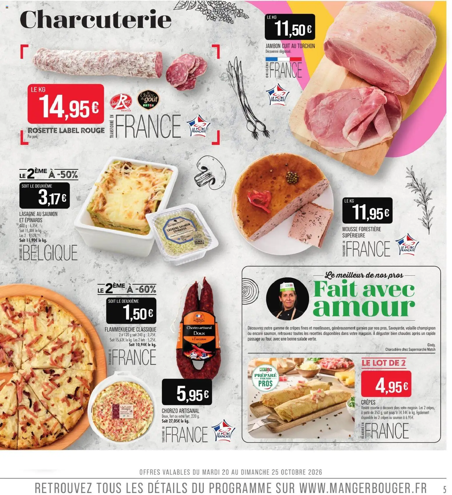 {H1} | Page: 5 | Produits: Torchon, Volaille, Mousse, Rosette