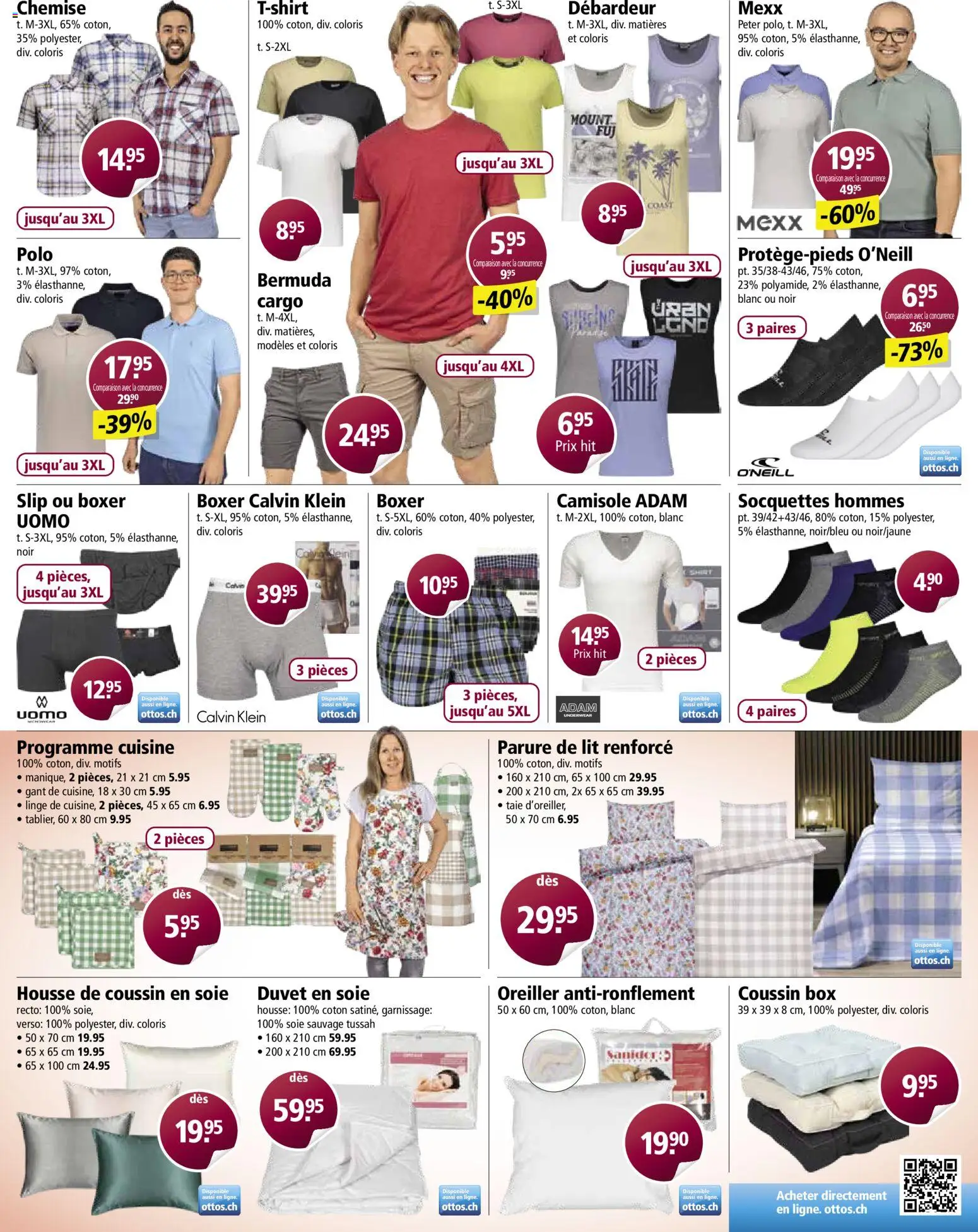 Otto's aktionen FR – gültig ab 11.05.2026 | Seite: 5 | Produkte: Slip, Boxer, Shirt, Bermuda