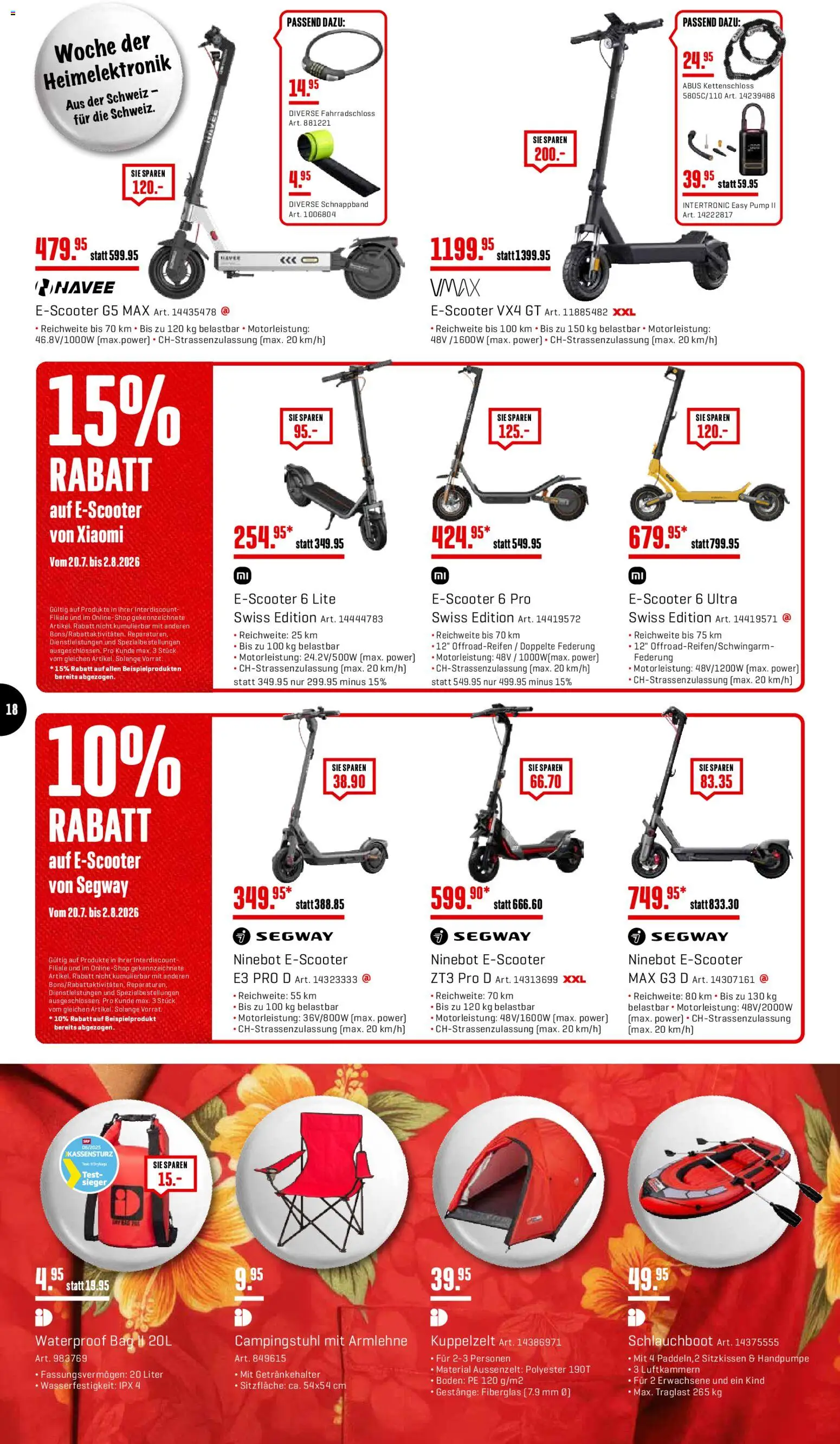Interdiscount aktionen – gültig ab 20.07.2026 | Seite: 18 | Produkte: Xiaomi