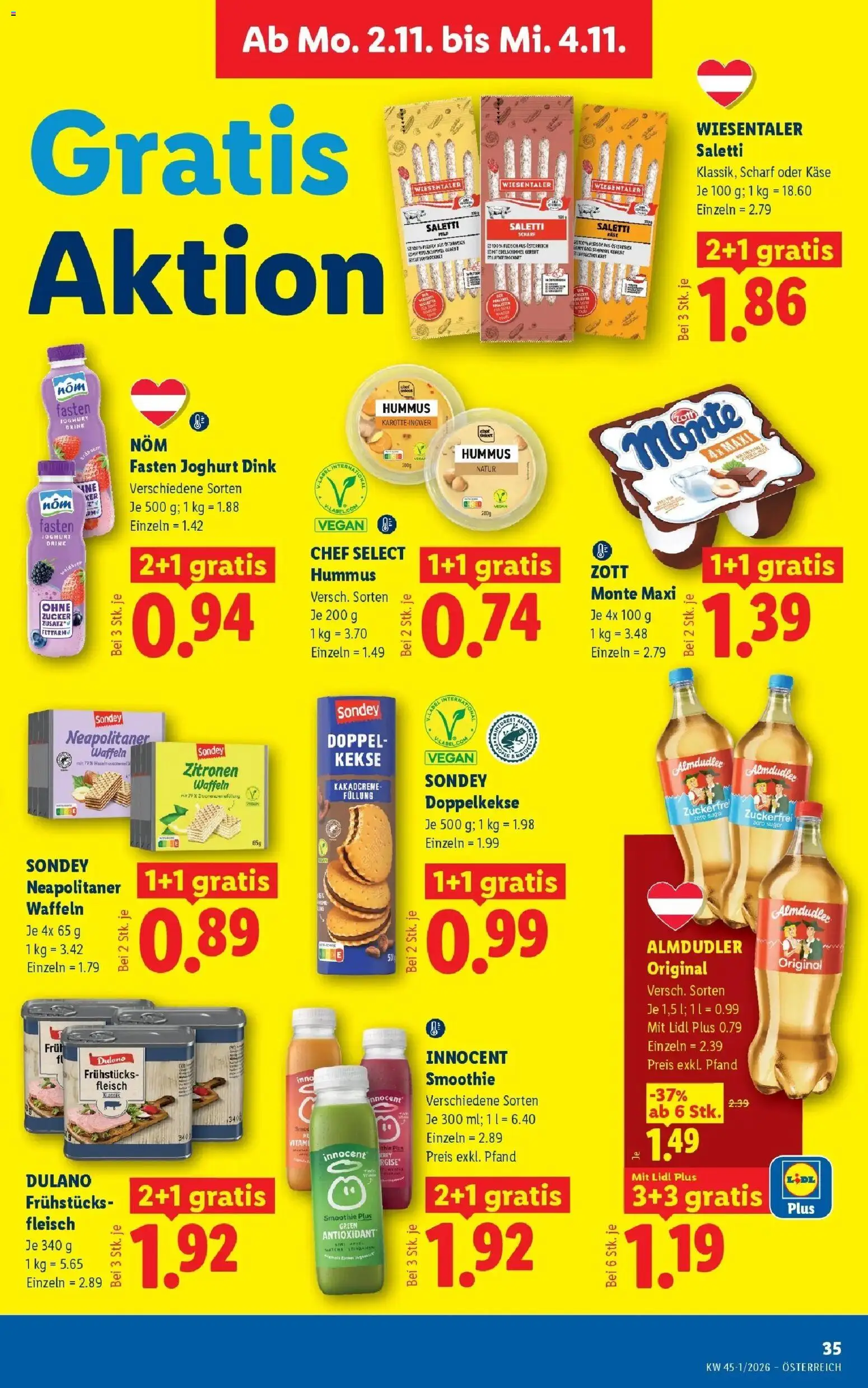 Lidl Flugblatt - Fohnsdorf ab 25.10.2026 - Angebote ab donnerstag | Seite: 44