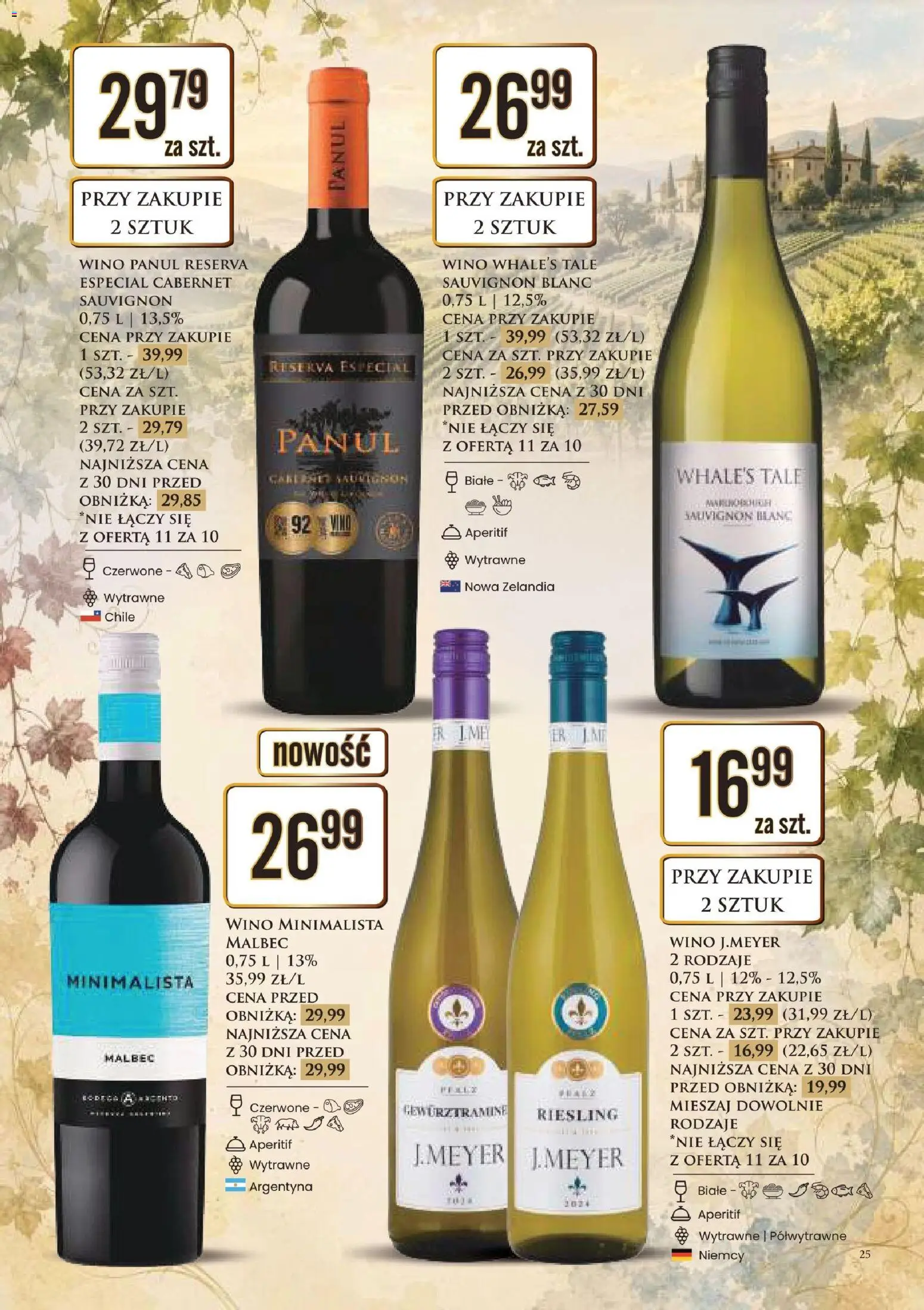 Dino gazetka alkoholowa od 29.05.2026 | Strona: 25 | Produkty: Riesling, Wino