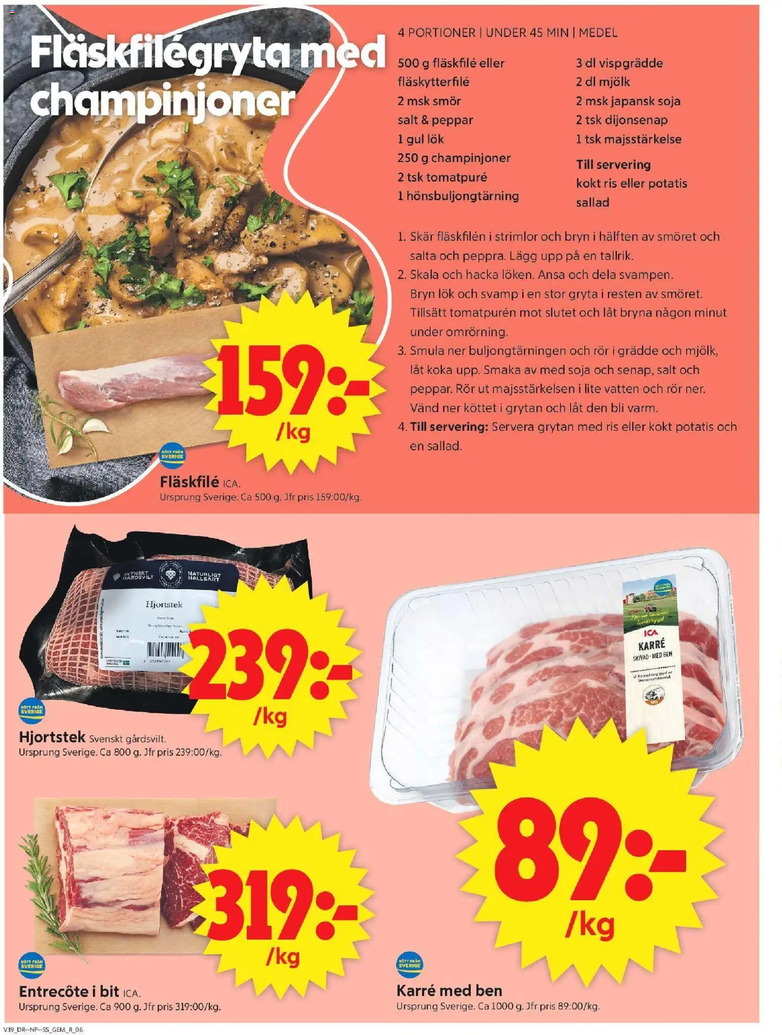 ICA Supermarket reklamblad aktuell från 21/09/2026 | Sida: 8